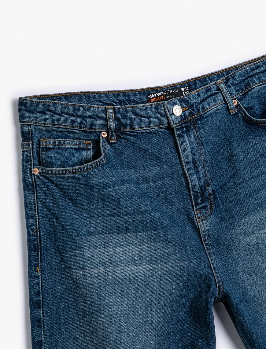   Loose Fit Jean Pantolon - Steve Jean