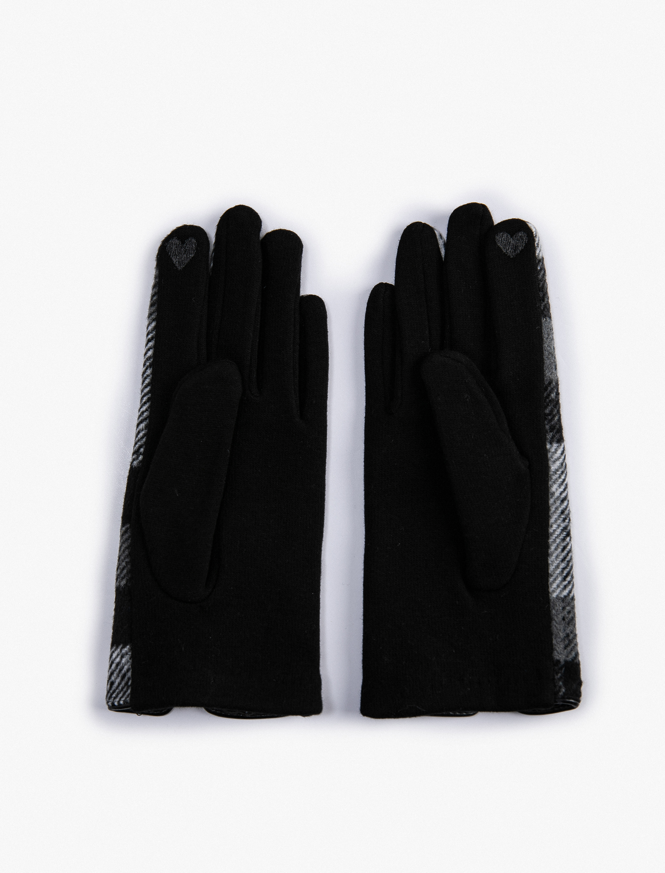  Kadın Ekose Eldiven Yumuşak Dokulu