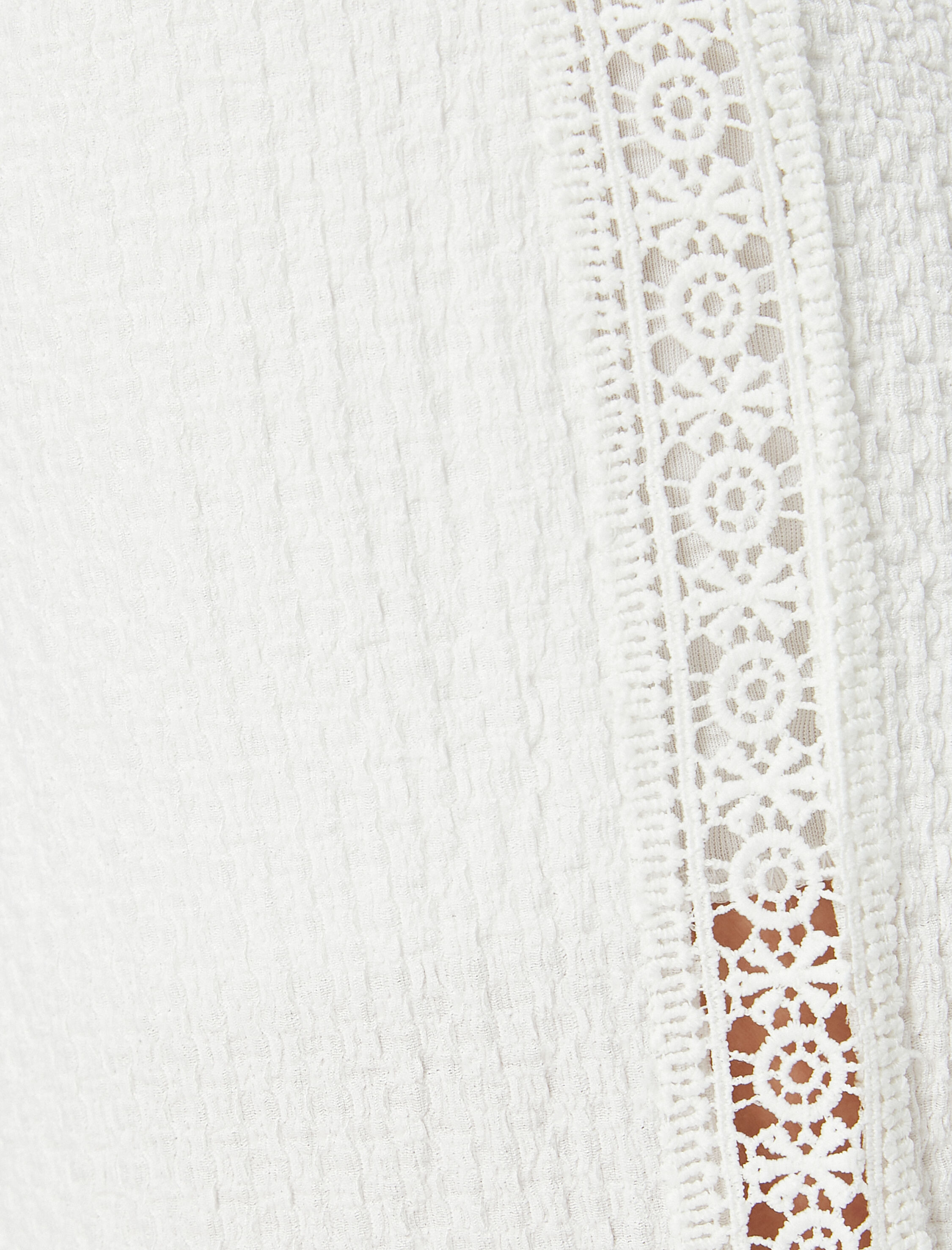   Koton X Şahika Ercümen - Kroşe Detaylı Bol Paça Pantolon