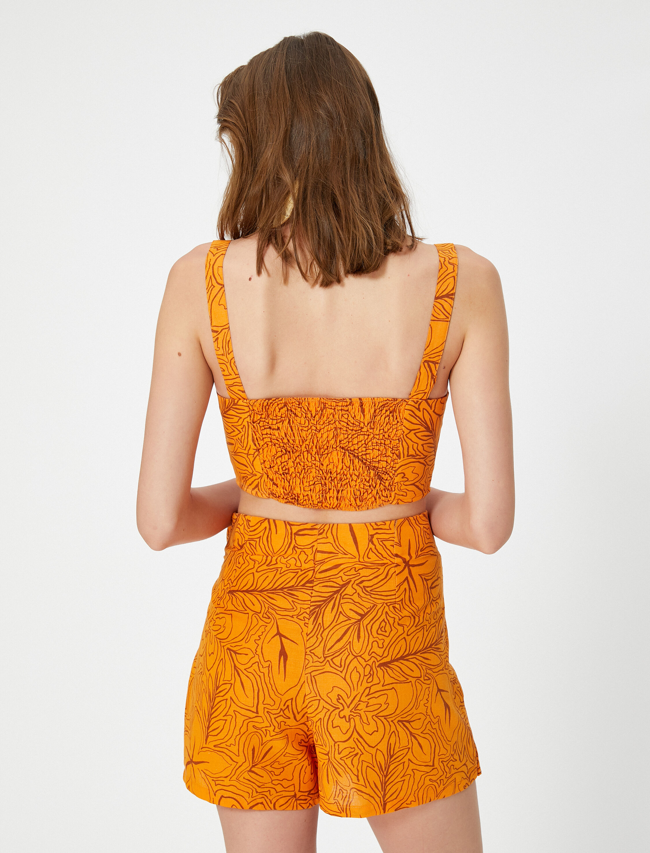   Koton X Şahika Ercümen - Askılı Kalp Yaka Crop Büstiyer