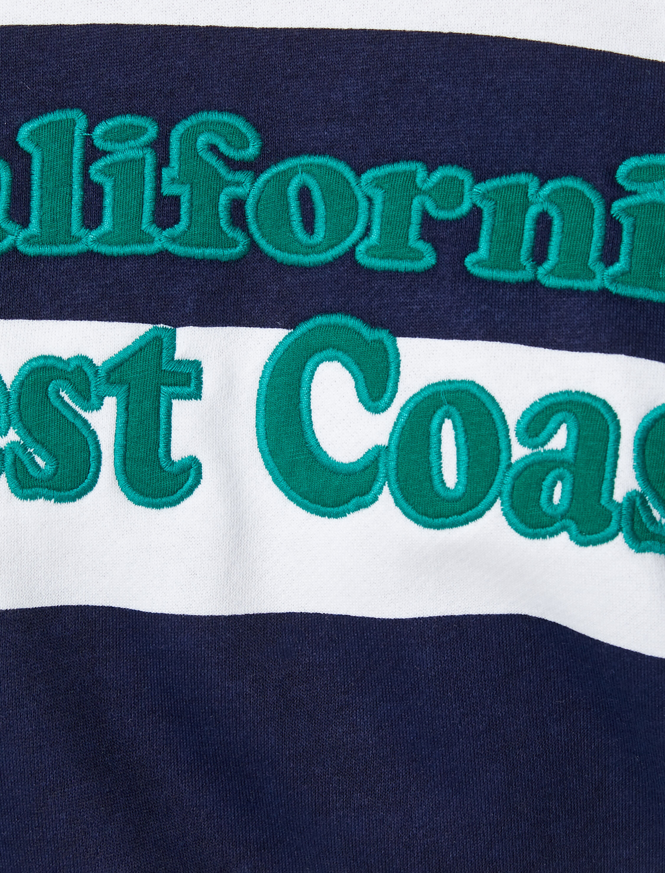   Kolej Sweatshirt Bisiklet Yaka Slogan İşlemeli