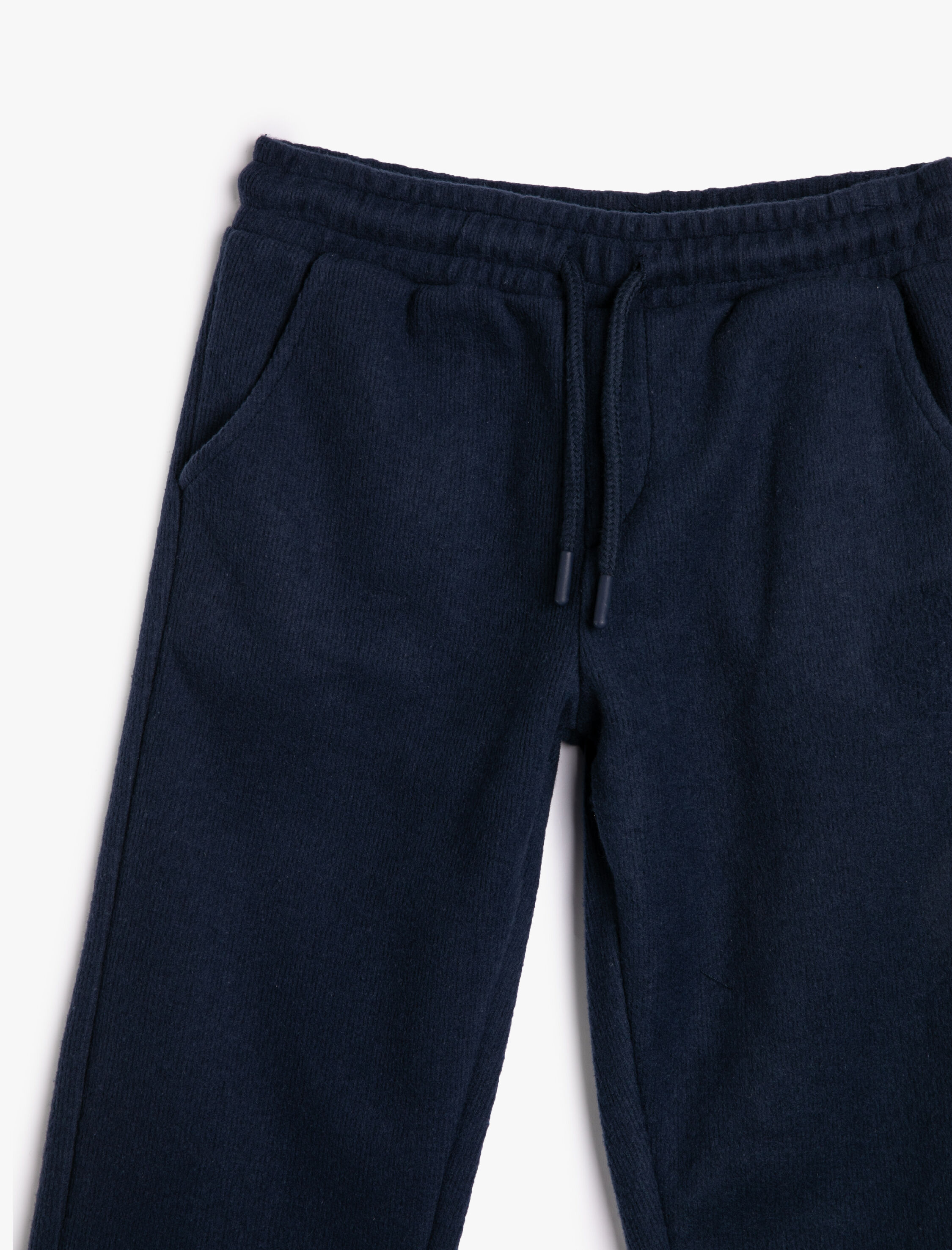  Erkek Çocuk Basic Jogger Eşofman Altı Beli Bağlamalı Cepli Şardonlu