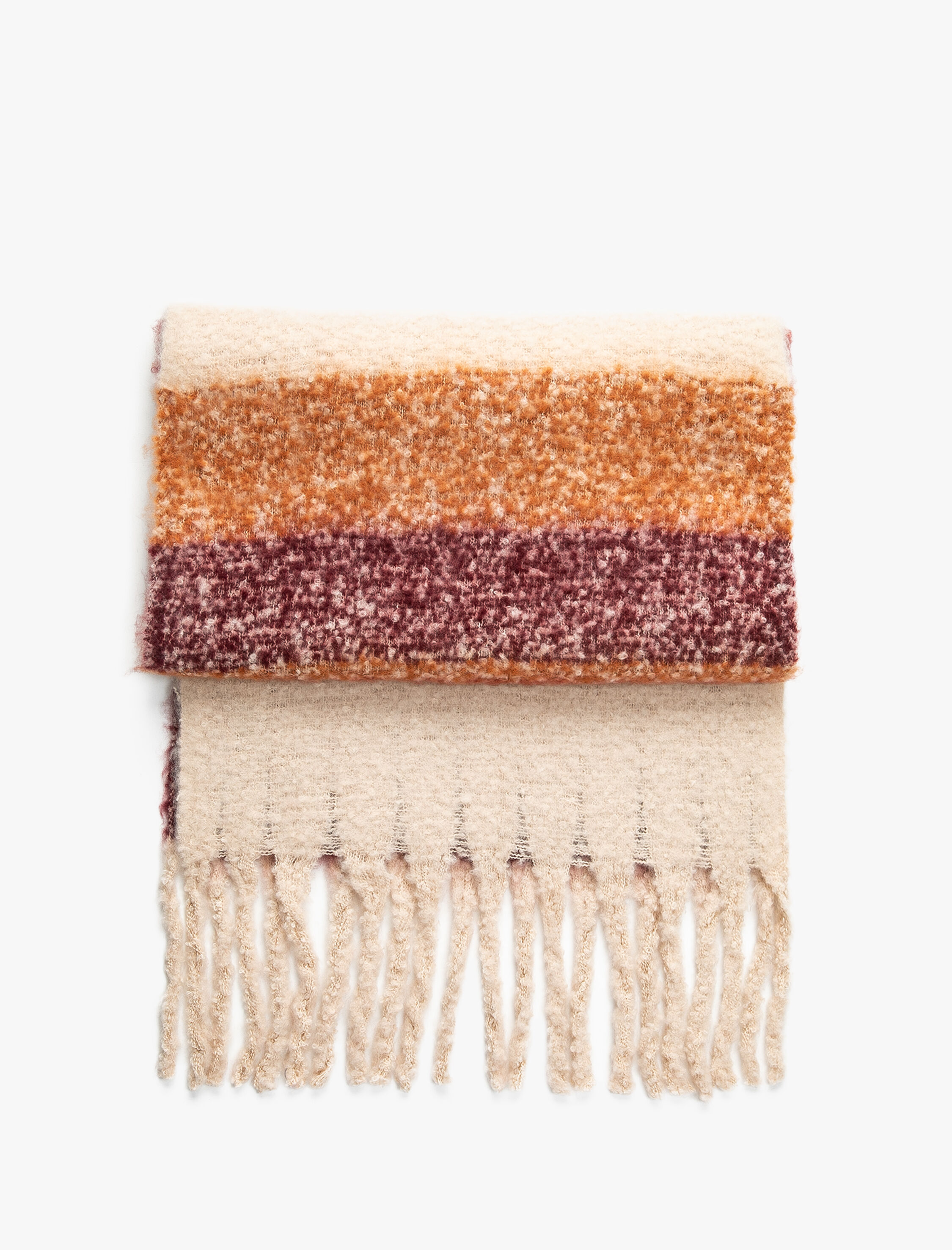  Kadın Maksi Atkı Yumuşak Dokulu Püsküllü