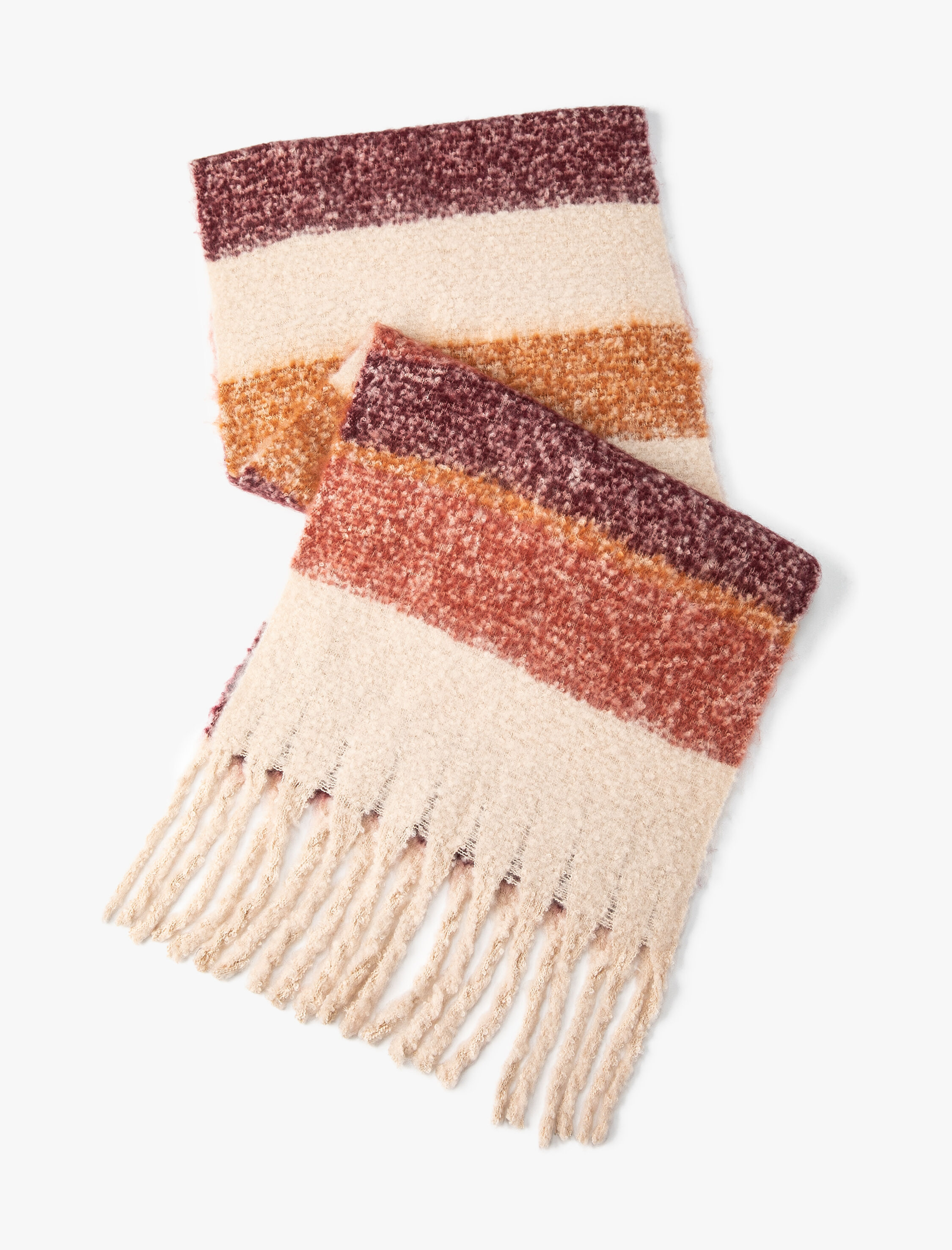  Kadın Maksi Atkı Yumuşak Dokulu Püsküllü