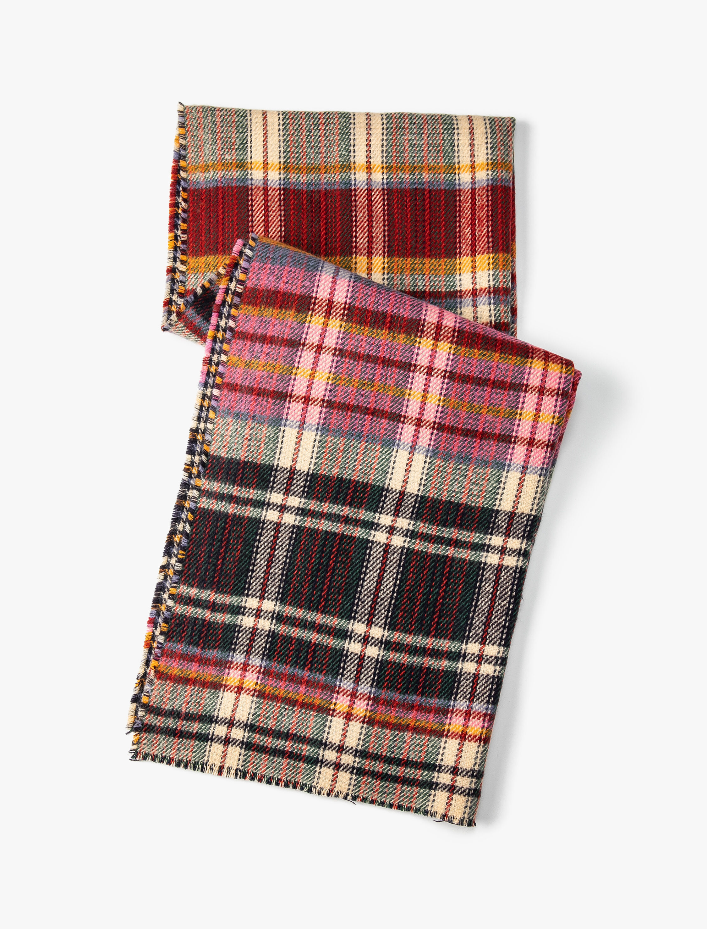  Kadın Ekose Atkı Yumuşak Dokulu