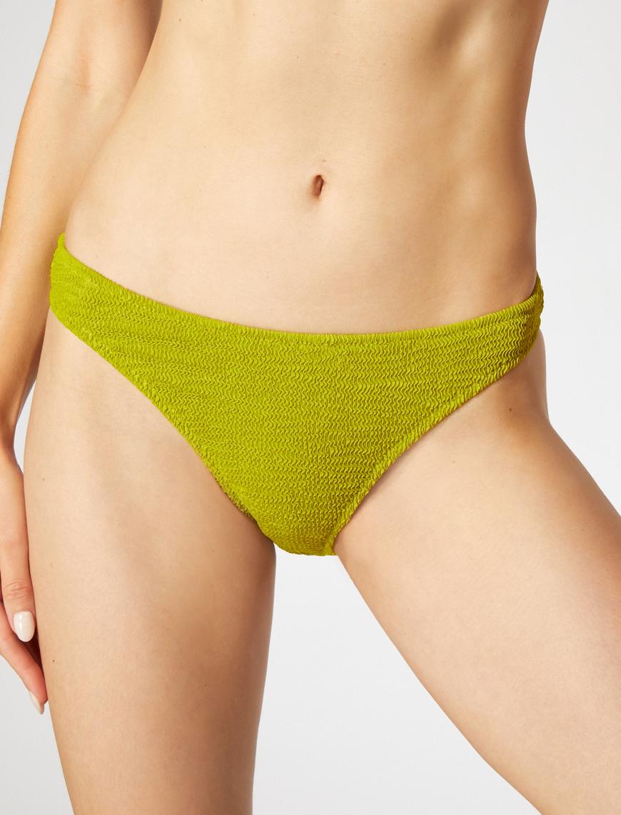   Dokulu Bikini Altı Normal Bel