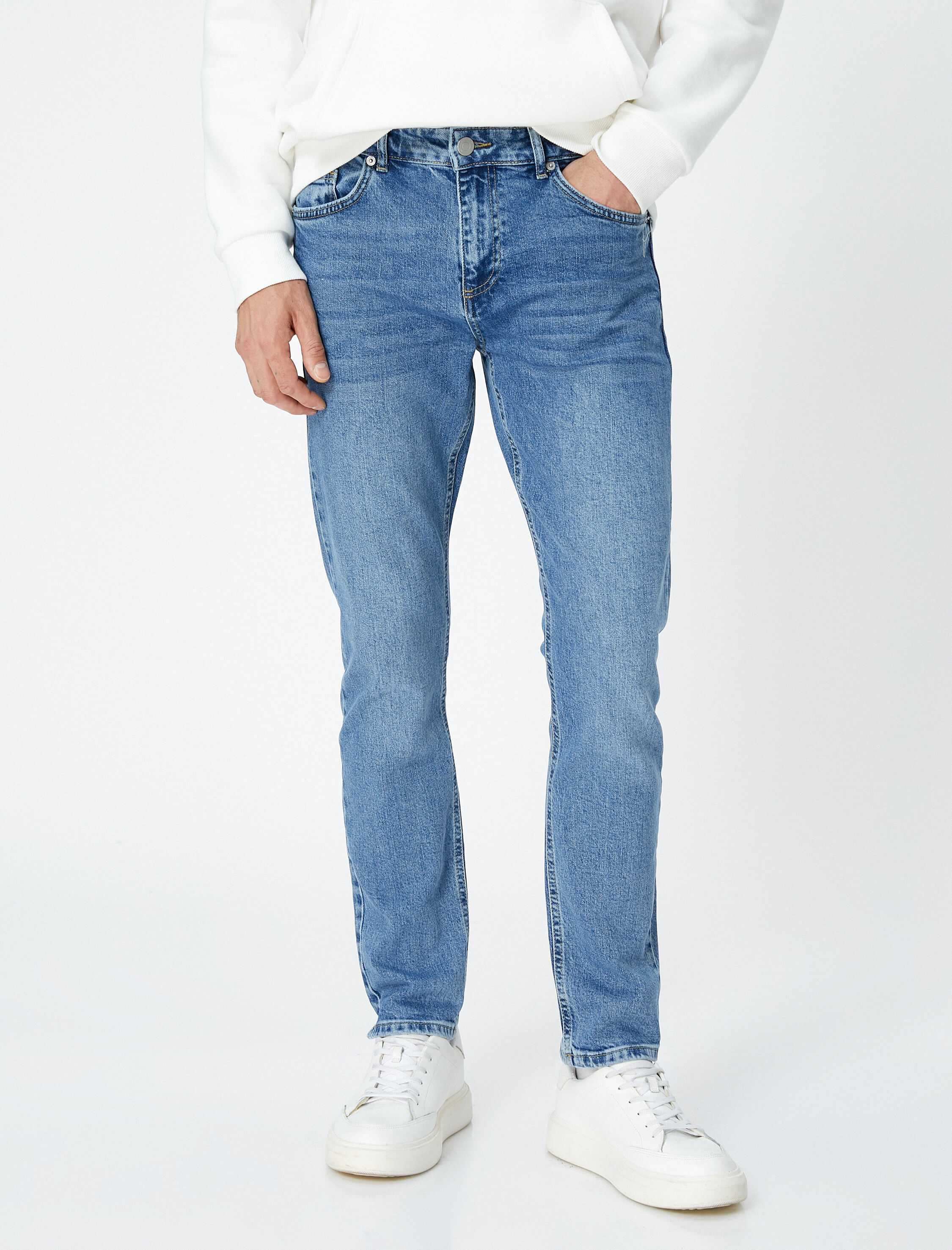   Slim Fit Kot Pantolon - Brad Jean