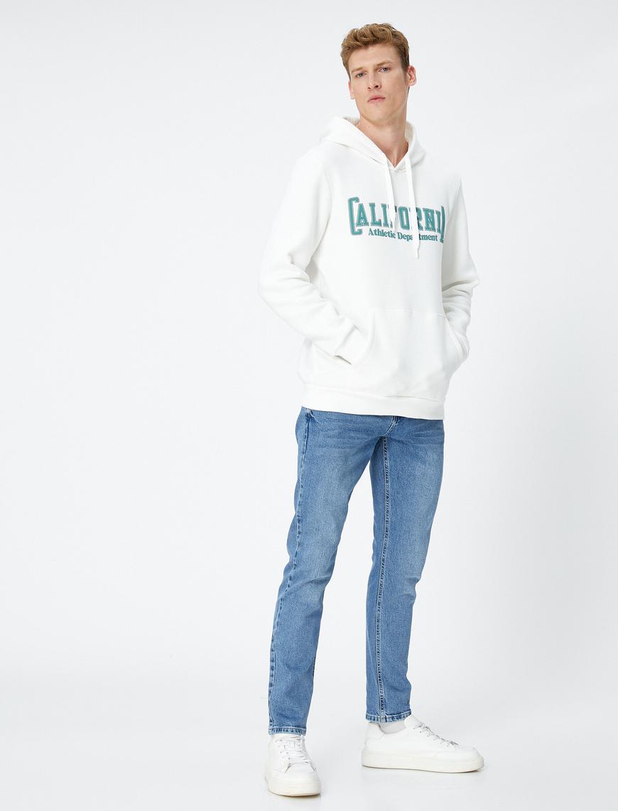   Slim Fit Kot Pantolon - Brad Jean