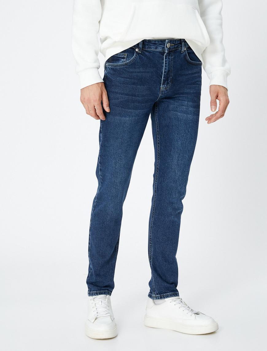   Slim Fit Kot Pantolon - Brad Jean