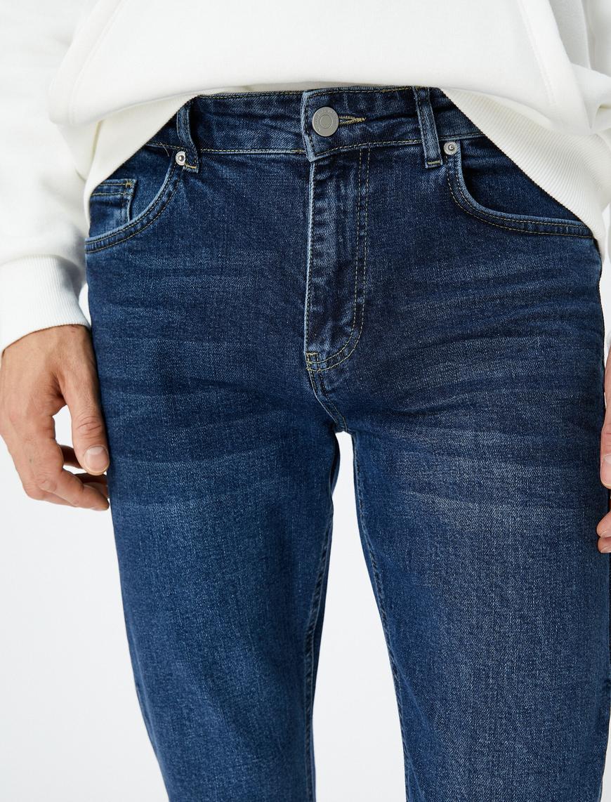  Slim Fit Kot Pantolon - Brad Jean