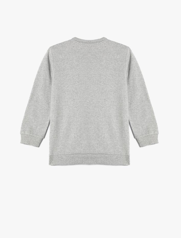 Erkek Çocuk Tokyo Sweatshirt Şardonlu Bisiklet Yaka Uzun Kollu