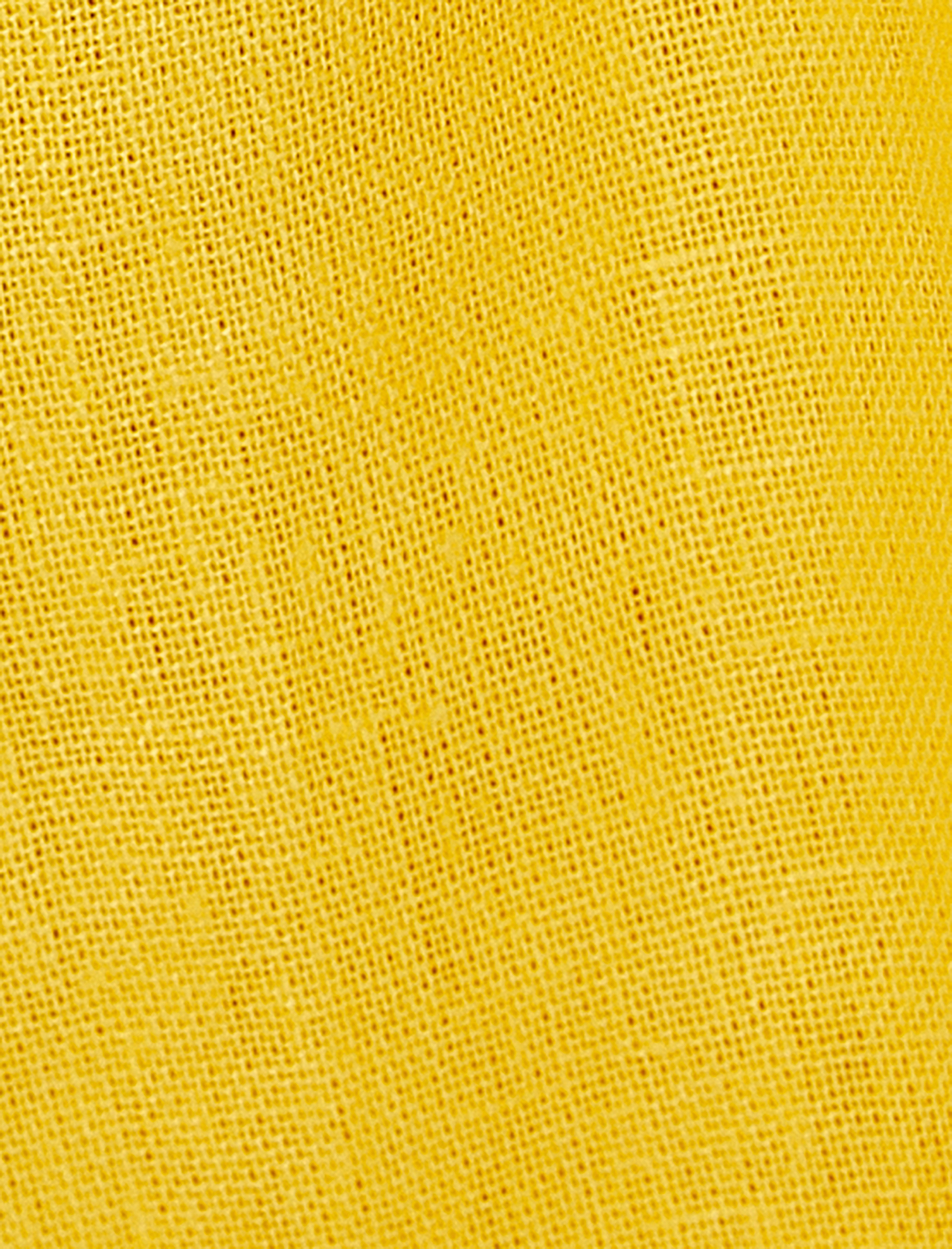   Beli Lastikli Şort Viskon Keten Karışımlı