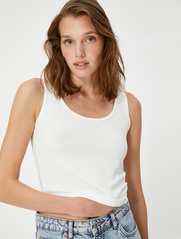  Fitilli Atlet Basic U Yaka Kolsuz