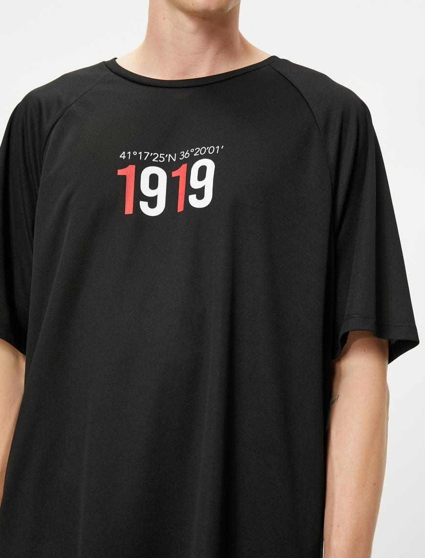   Atatürk Baskılı Spor Tişört 100. Yıla Özel