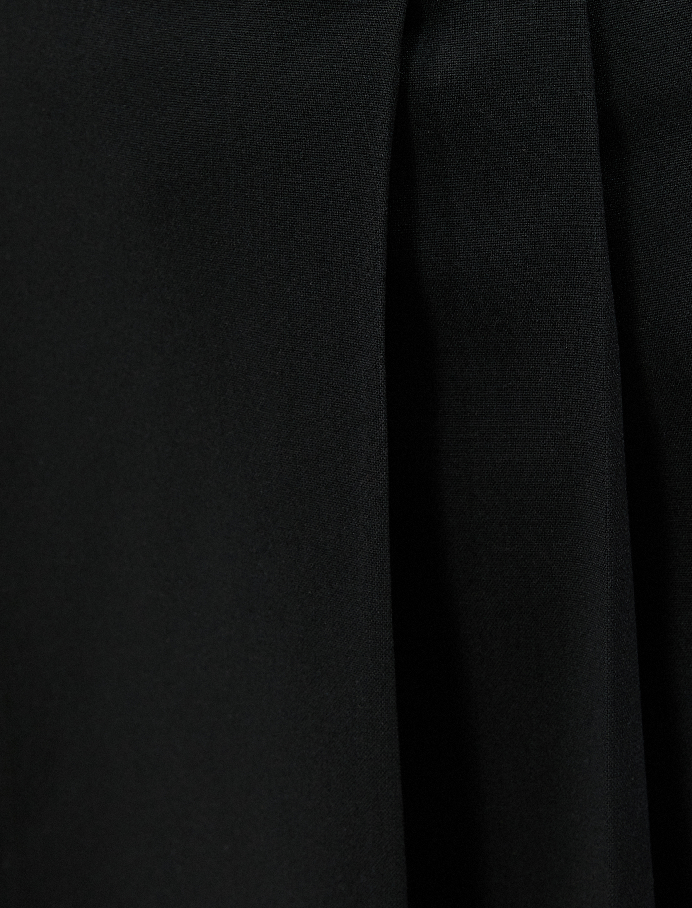   Mini Şort Etek Pileli Kemer Detaylı Viskon Karışımlı