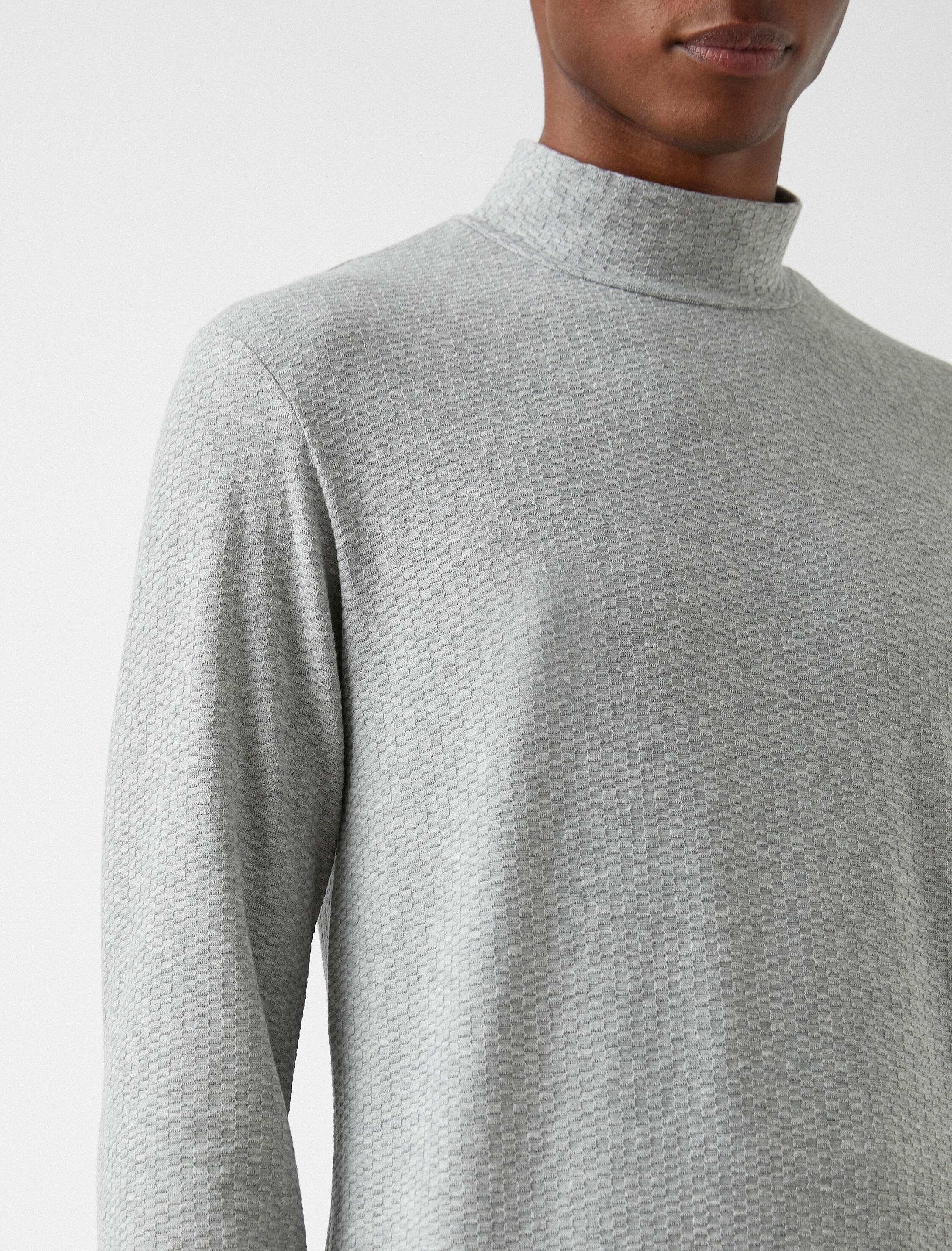   Basic Kazak Yarım Balıkçı Yaka