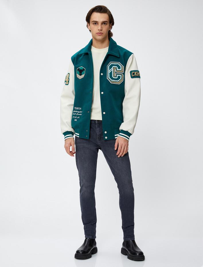  Skinny Fit Kot Pantolon - Michael Jean