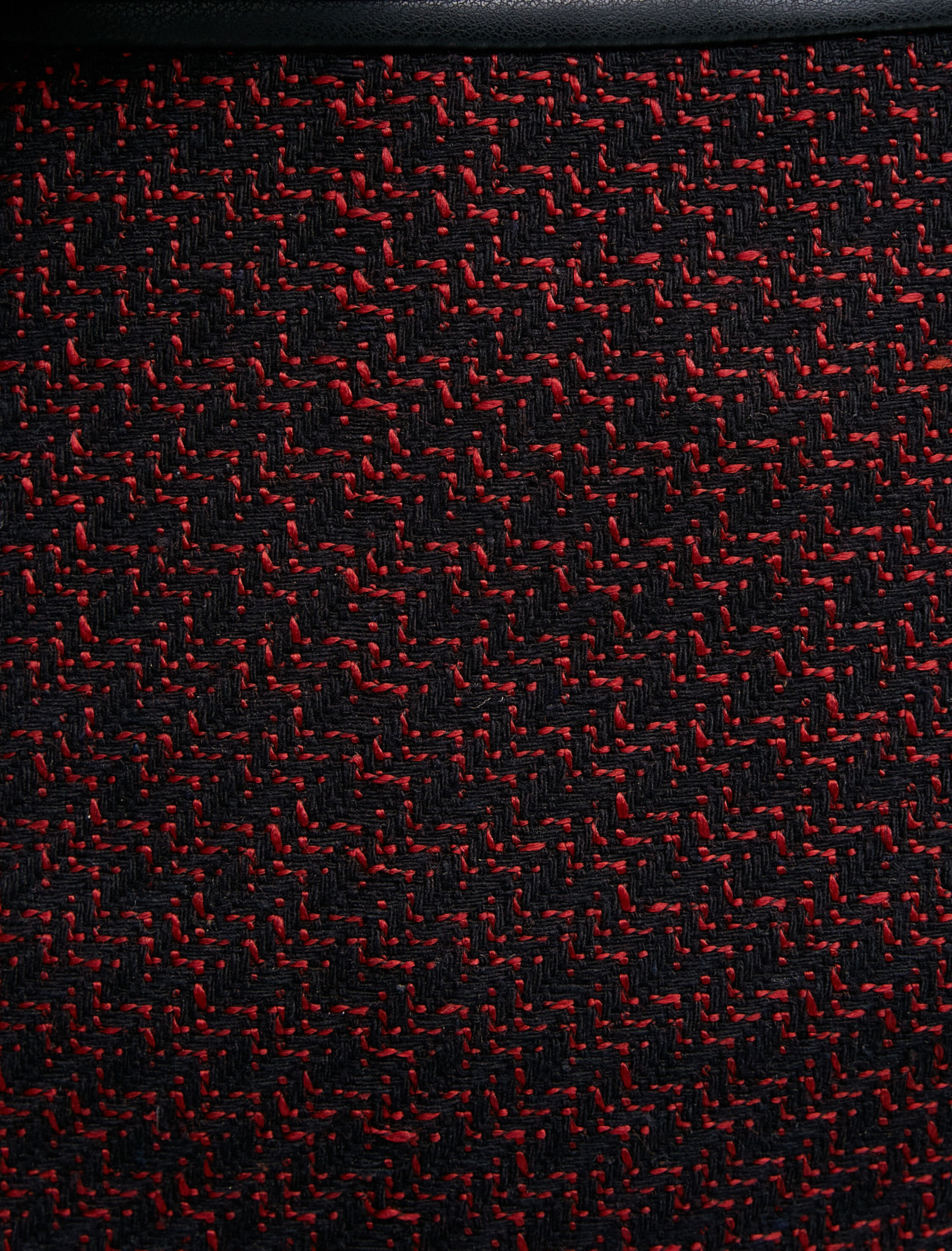   Mini Tüvit Etek Suni Deri Detaylı