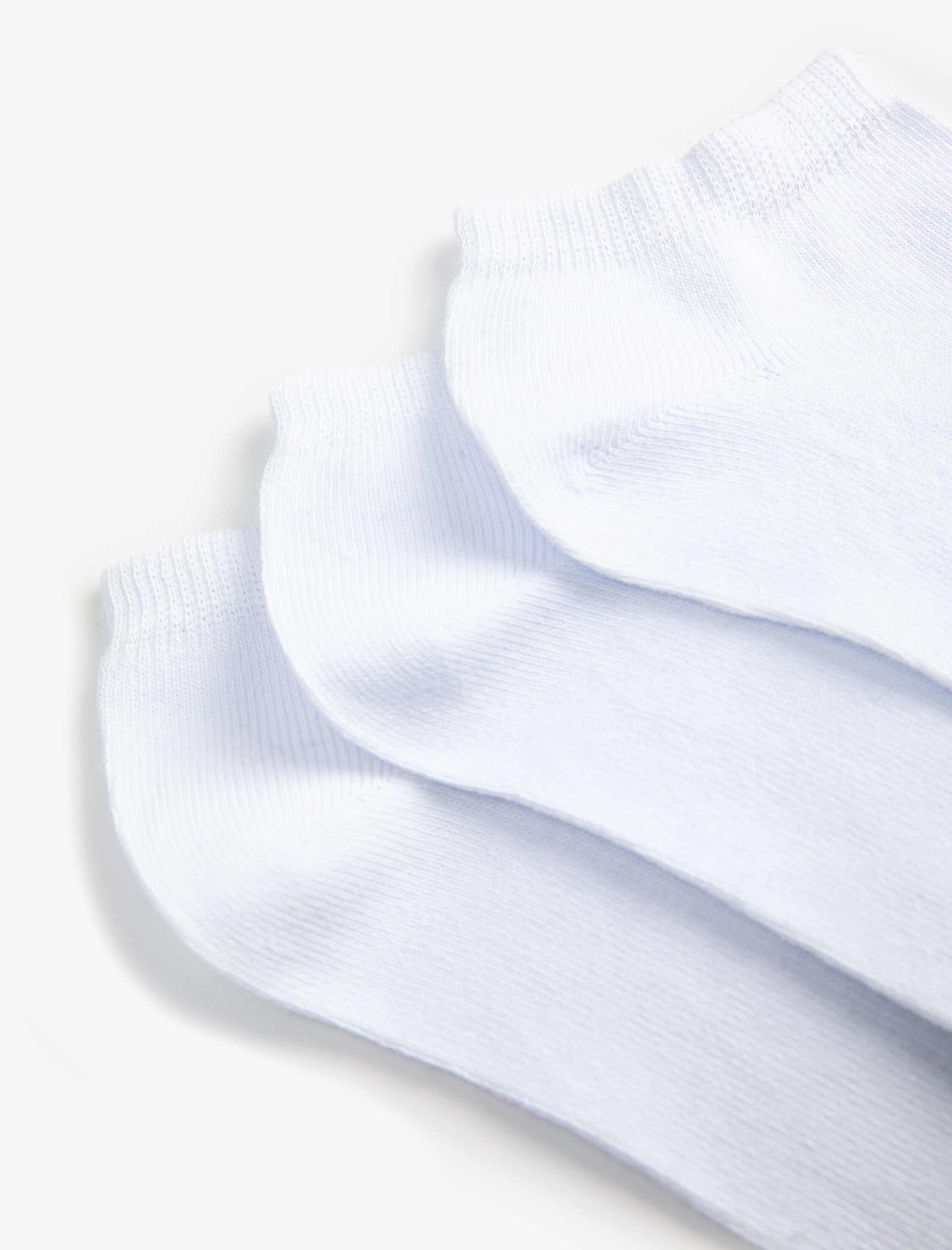  Erkek 3'lü Basic Patik Çorap Seti