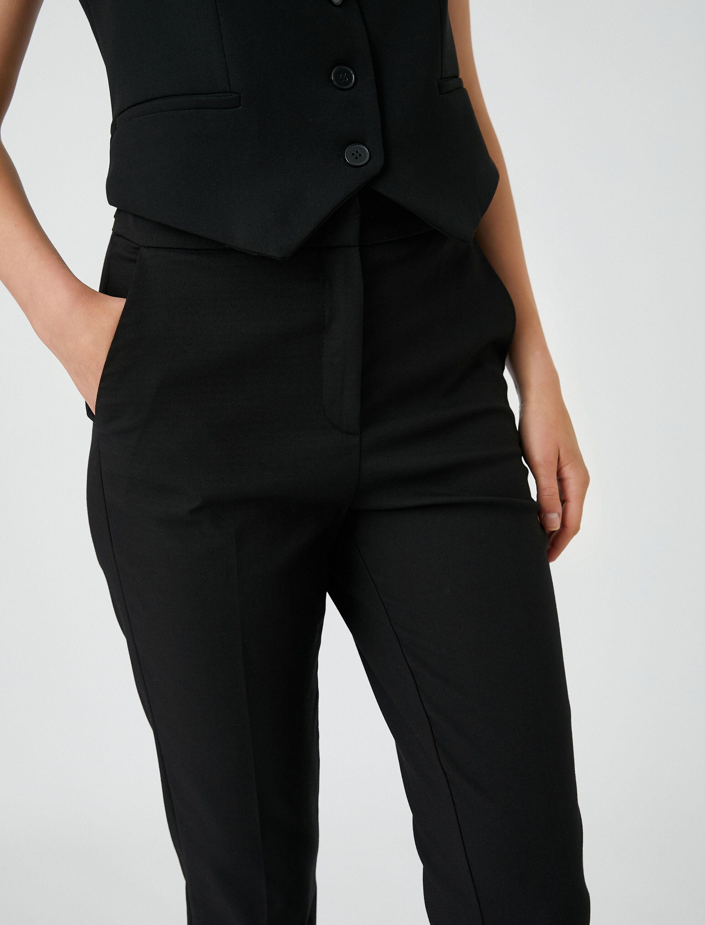   Cigarette Pantolon Yüksek Bel Skinny