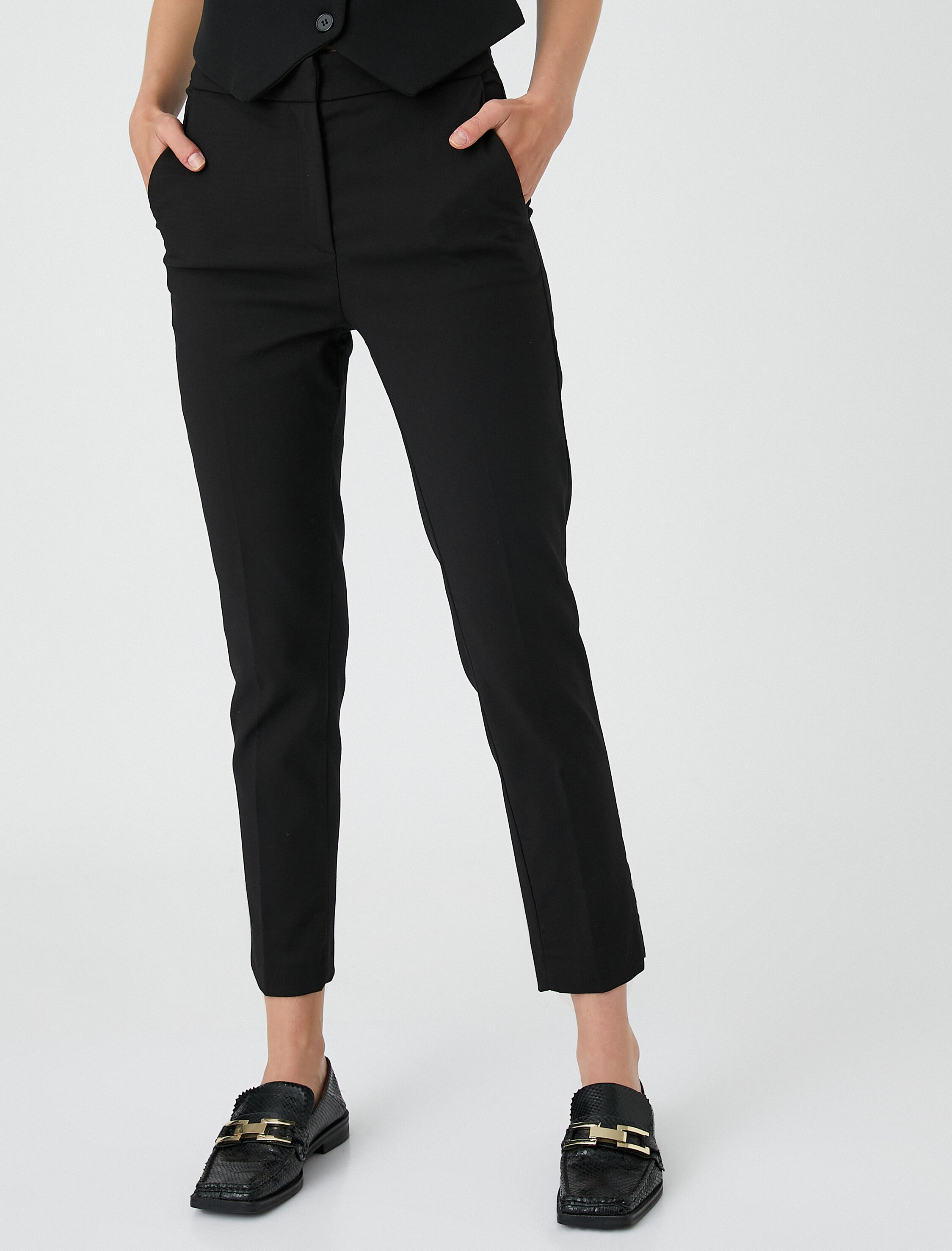   Cigarette Pantolon Yüksek Bel Skinny