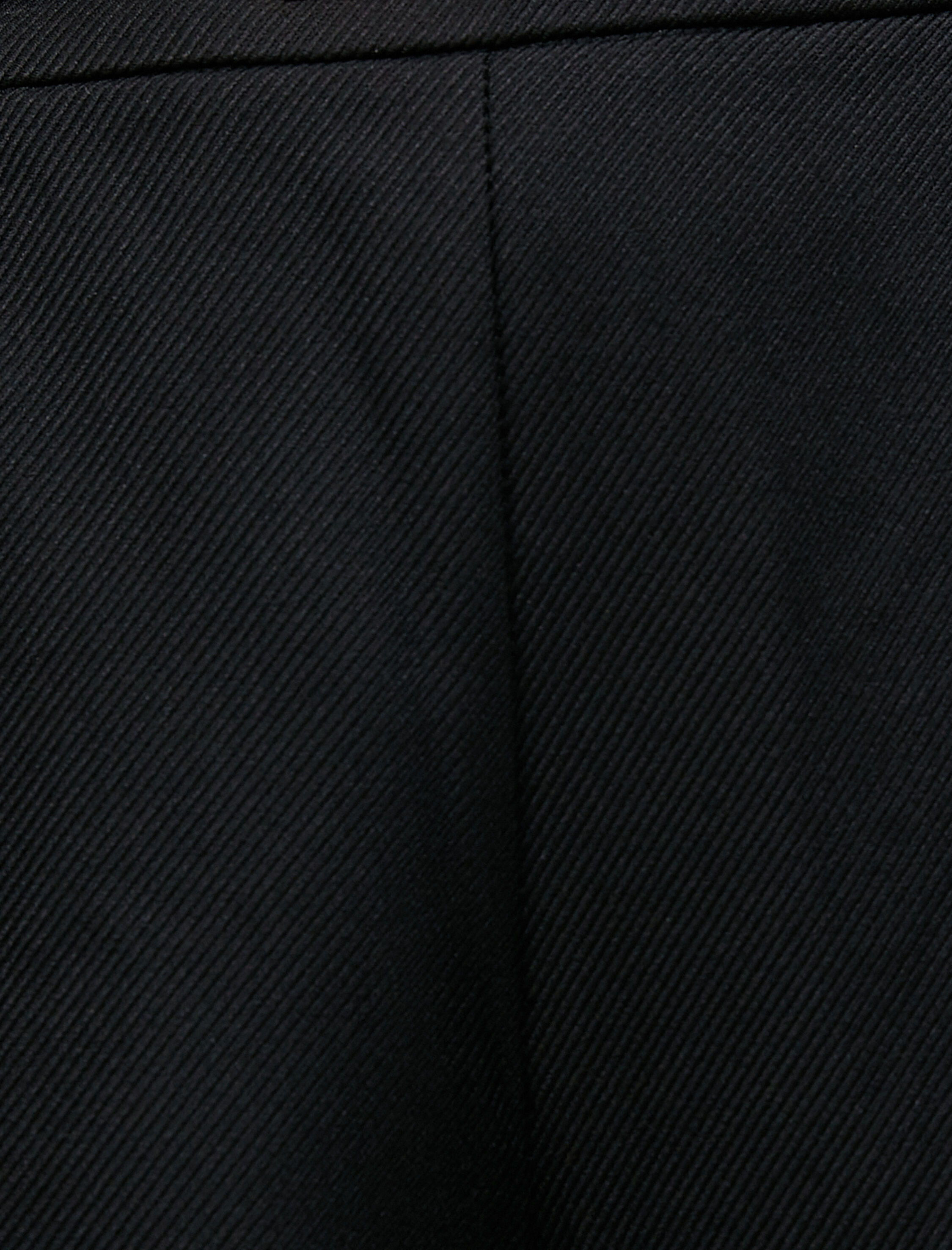   Geniş Paça Pantolon Kemerli Nervürlü