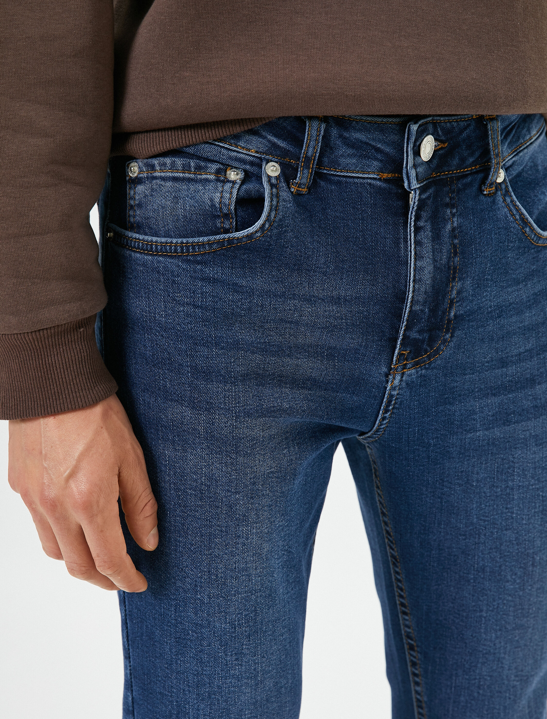   Slim Fit Kot Pantolon - Brad Jean