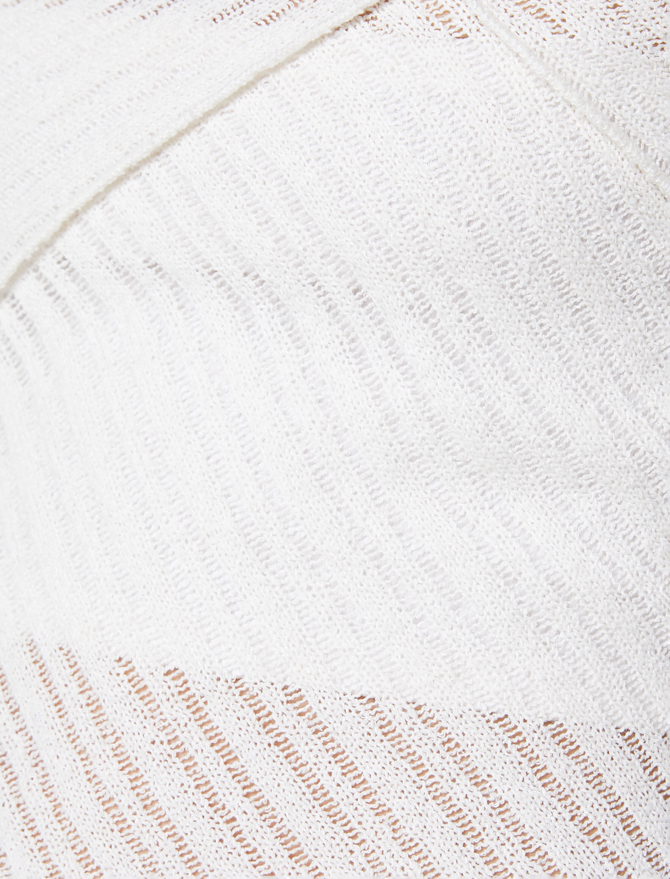   Uzun Kollu Tişört Asimetrik Kesim Dikiş Detaylı Dokulu