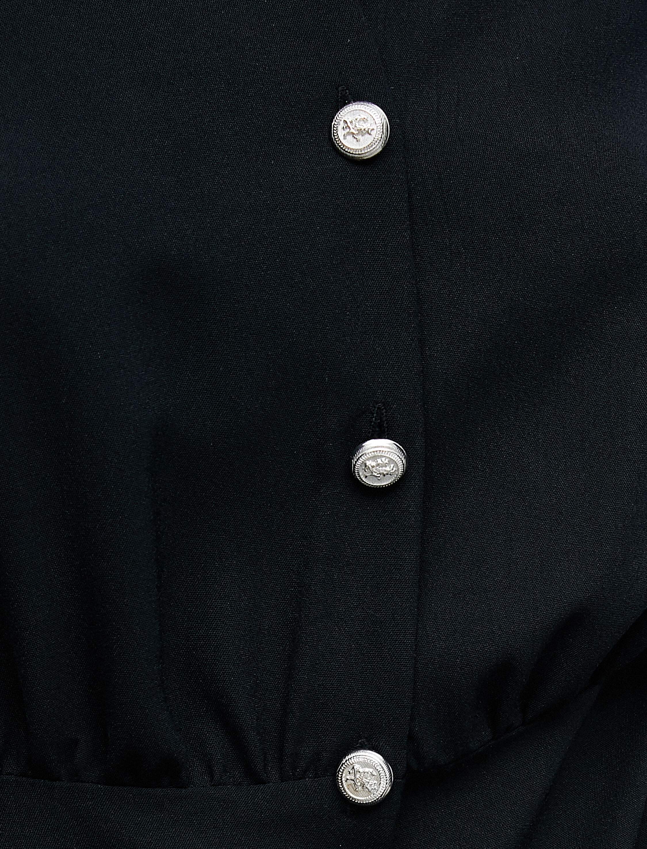   Mini Gömlek Elbise Düğmeli