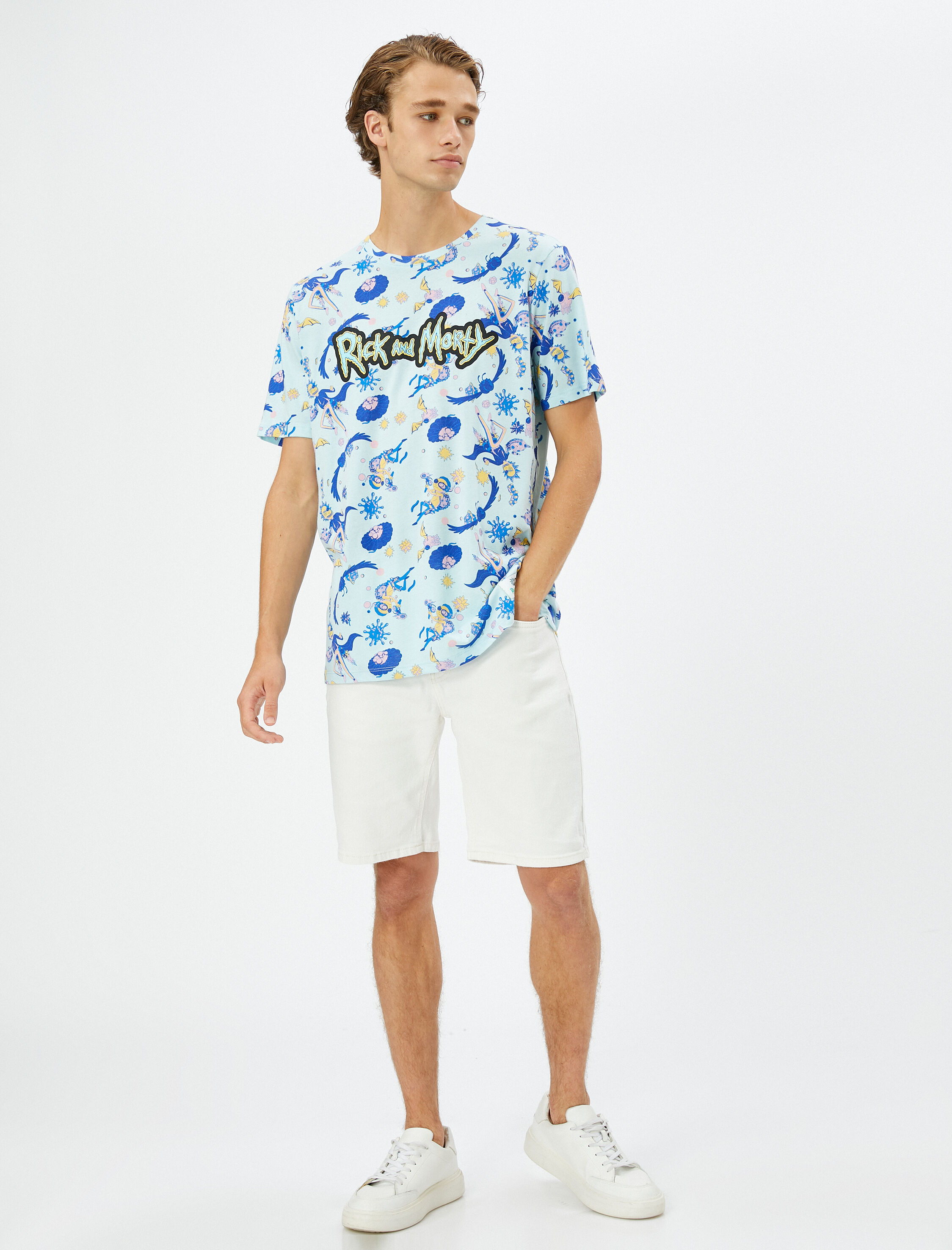   Rick and Morty Tişört Lisanslı Baskılı