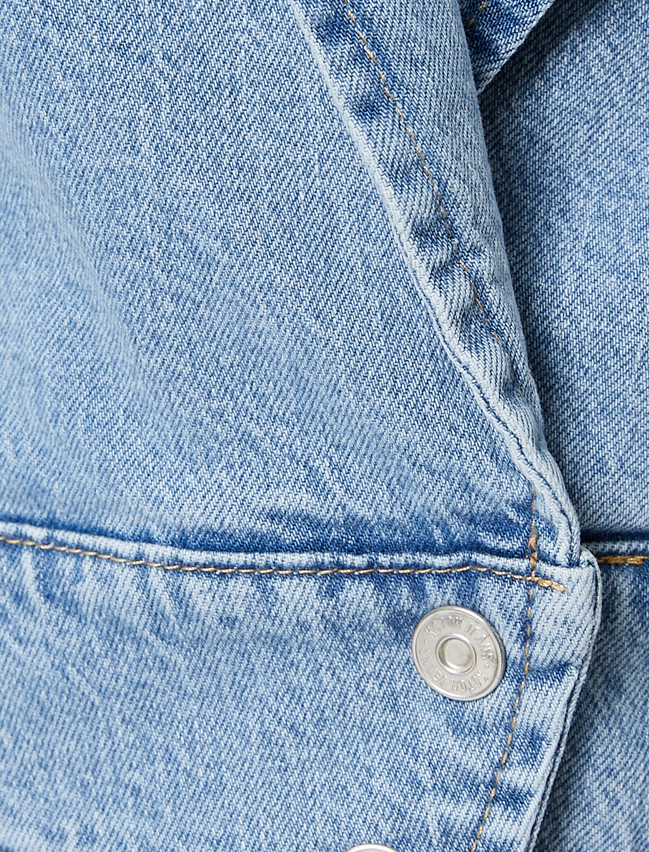 Kot Yelek Kruvaze Kapama Düğmeli Geniş Omuzlu Pamuklu