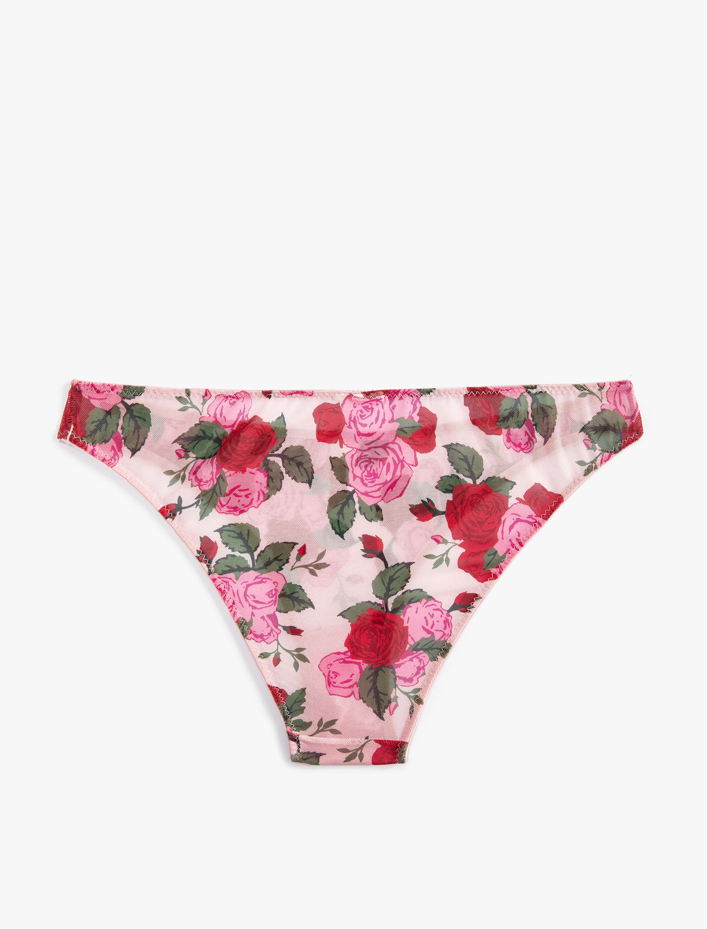   Çiçekli Külot Tül Brief