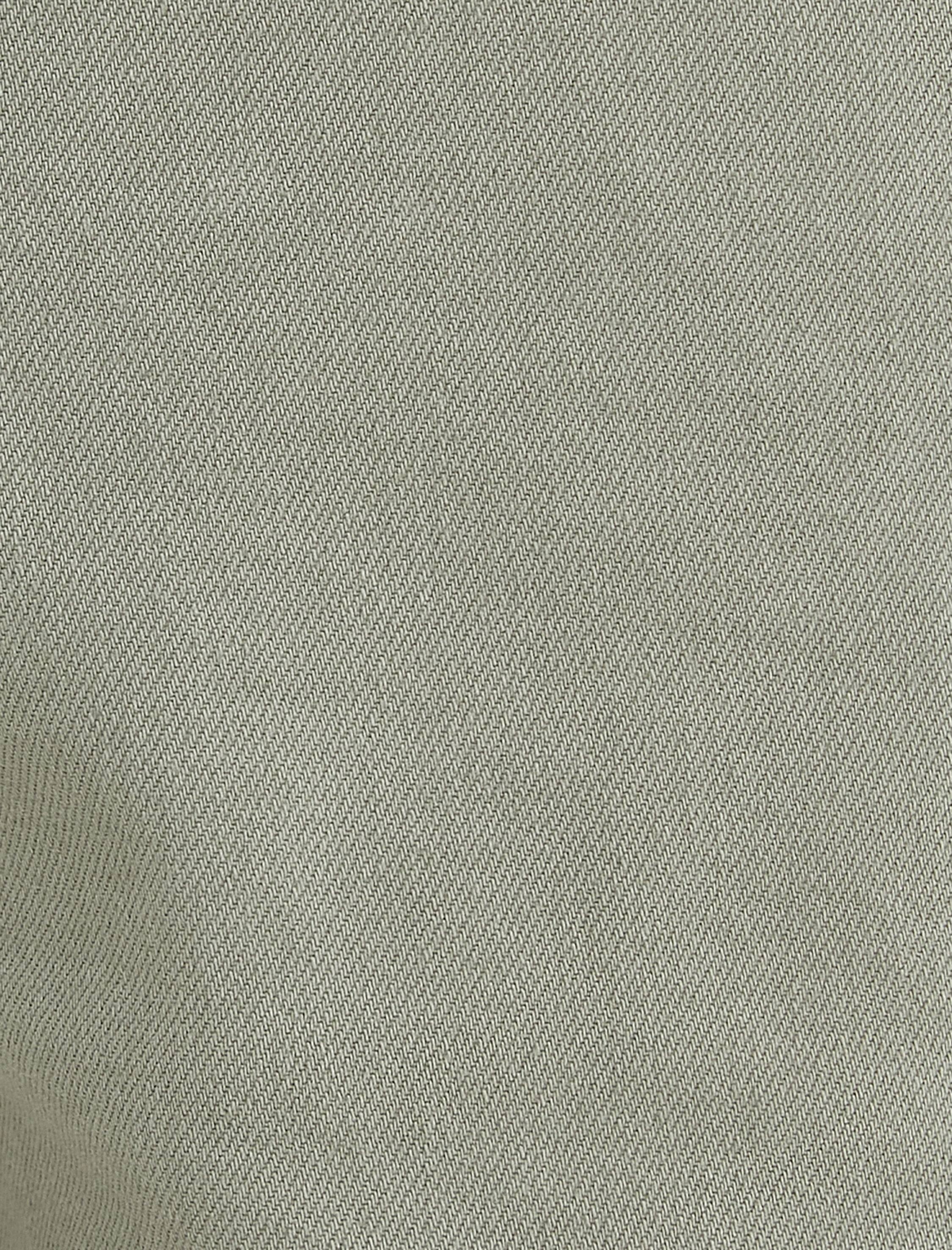   Gabardin Bermuda Şort Cep Detaylı Düğmeli Pamuklu