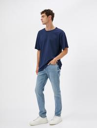 Slim Fit Kot Pantolon - Brad Jean