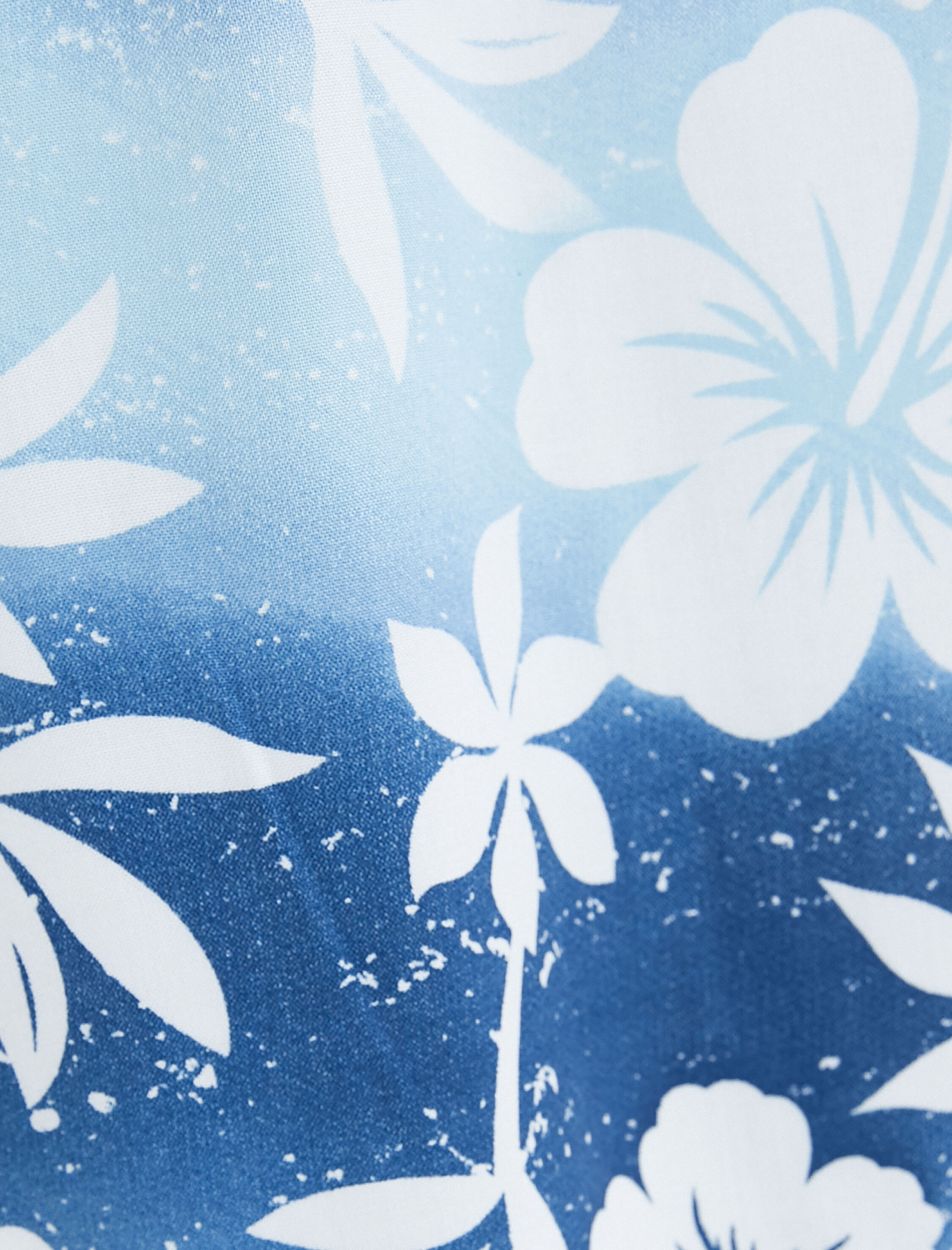   Hawaii Gömlek Kısa Kollu Devrik Yaka Viskon