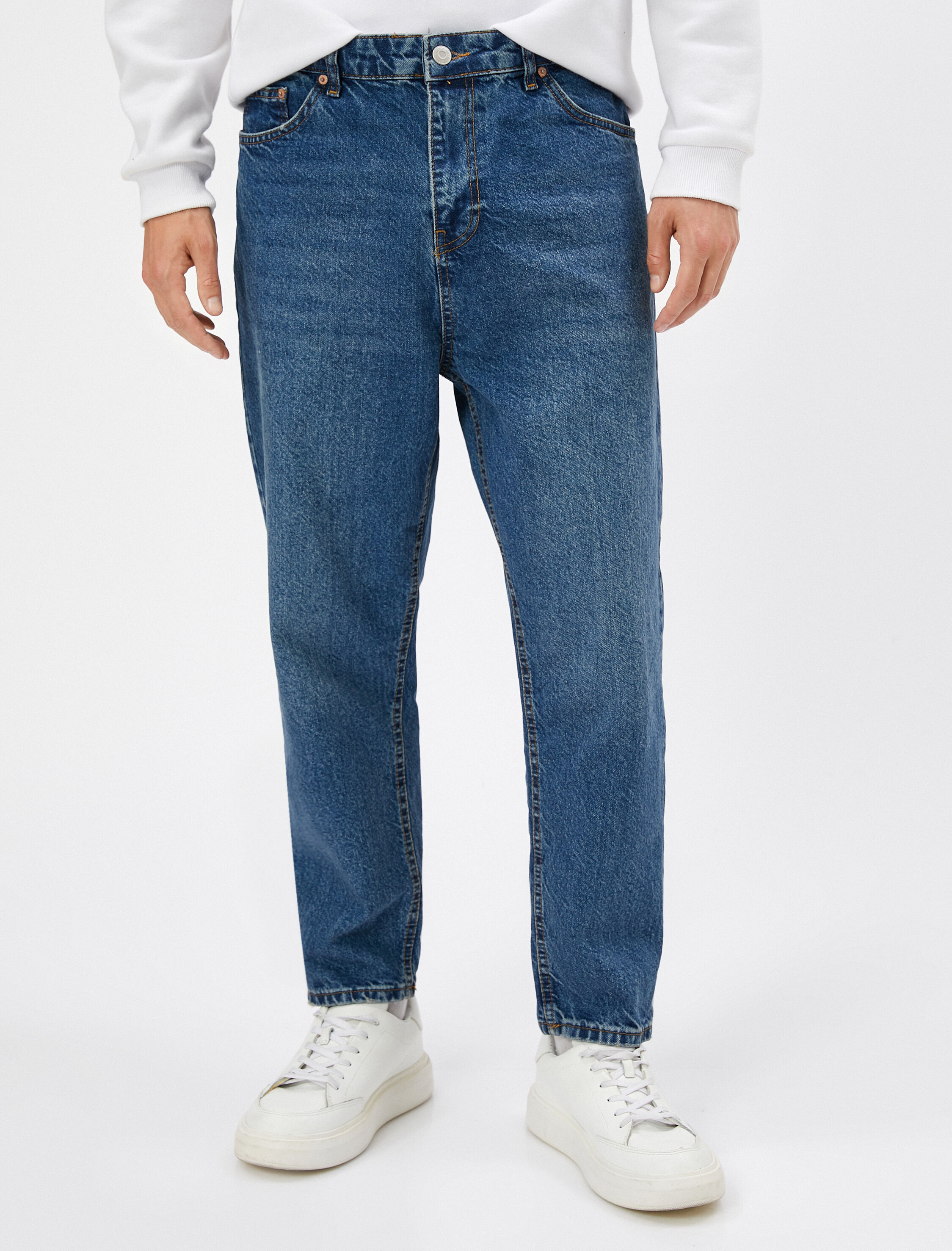 Loose Fit Jean Pantolon - Steve Jean