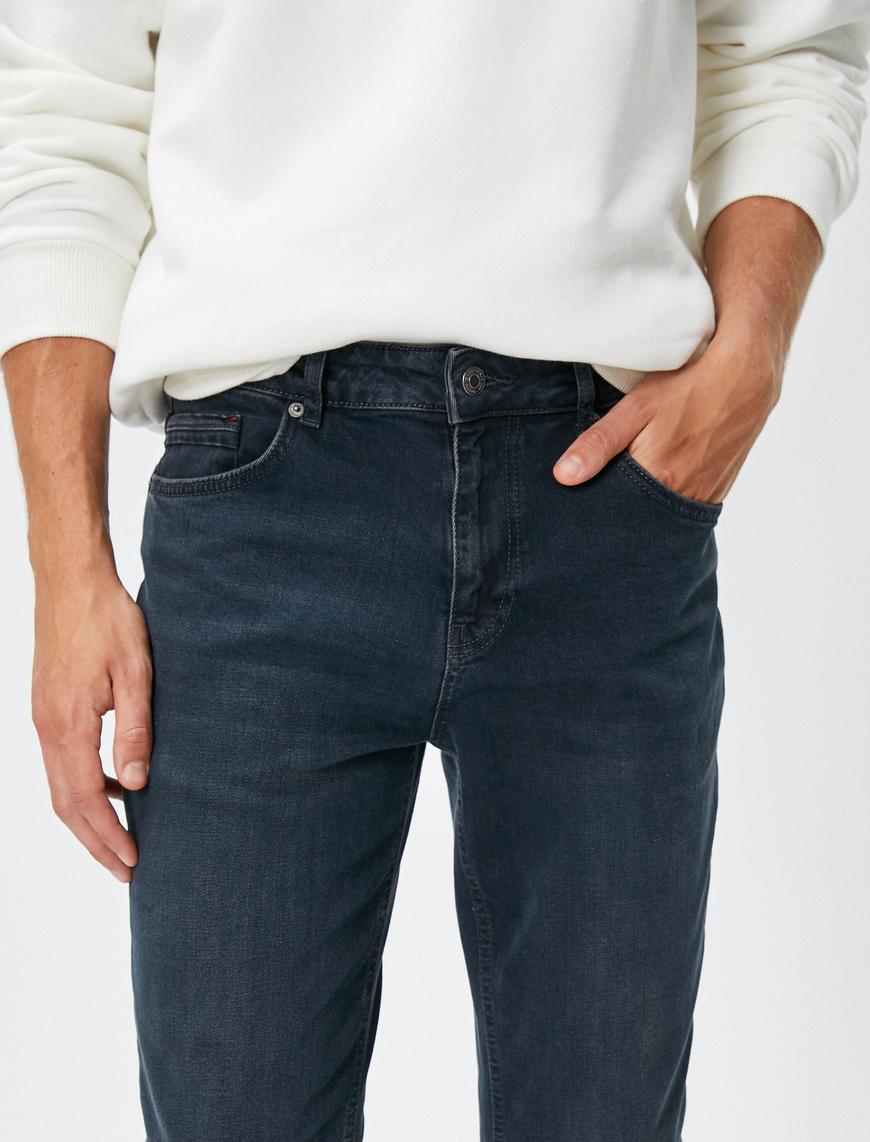   Slim Fit Kot Pantolon - Brad Jean