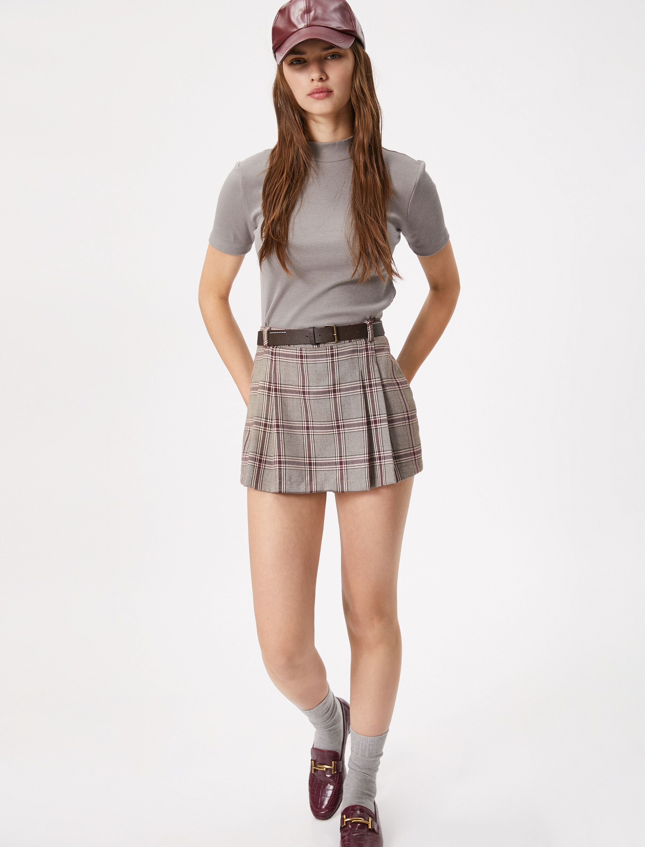 Basic Triko Tişört Slim Fit Kısa Kollu Bisiklet Yaka Pamuklu