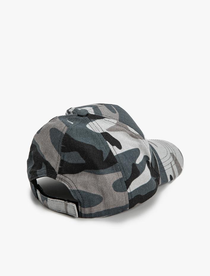 Erkek Kamuflaj Kep Şapka Pamuklu