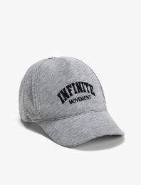 Cap Şapka İşleme Detaylı Pamuklu