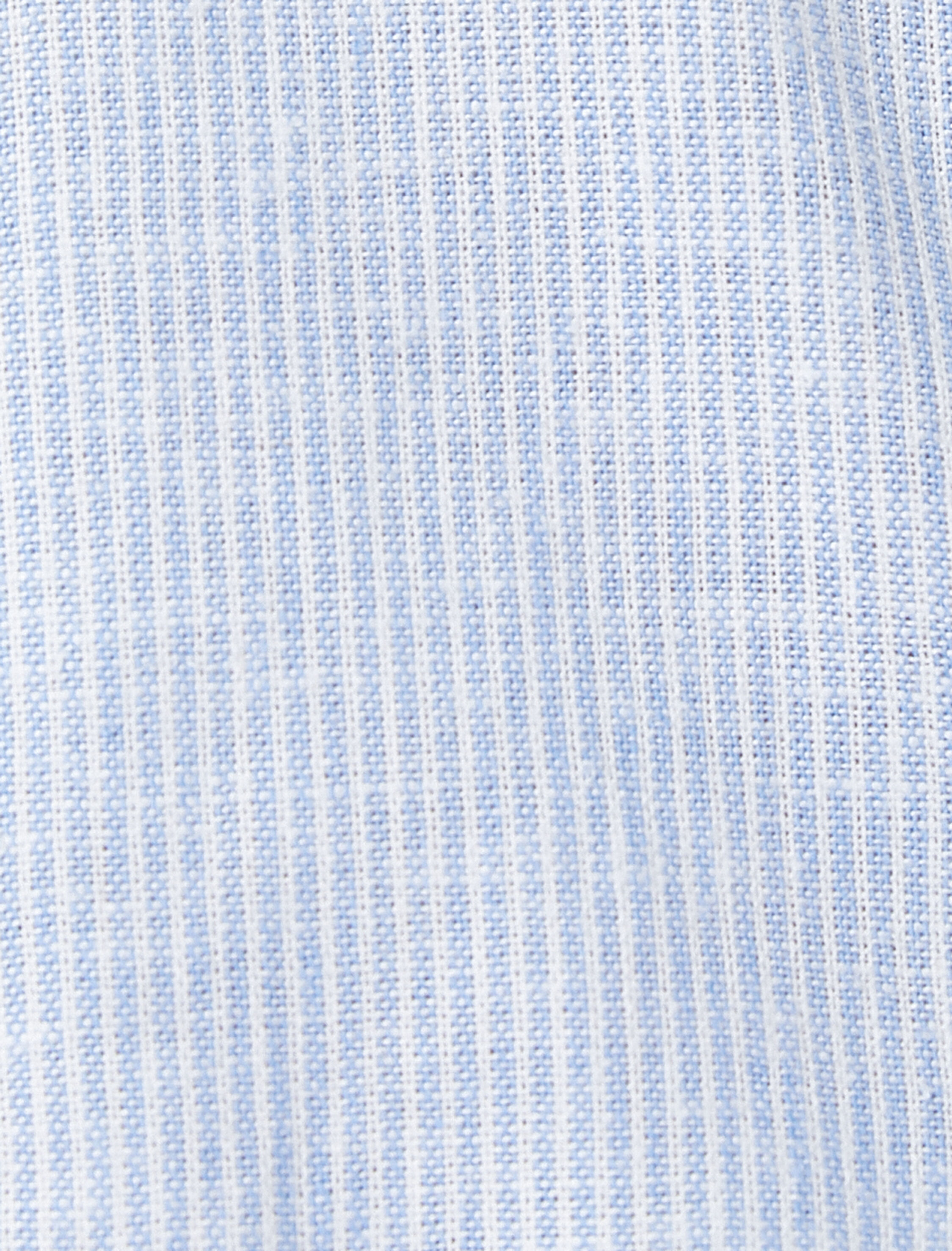   Dantel Yaka Gömlek Kısa Kollu Düğmeli Keten Viskon Karışımlı