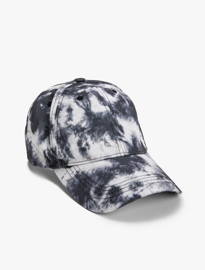 Kadın Cap Şapka Batik Desenli