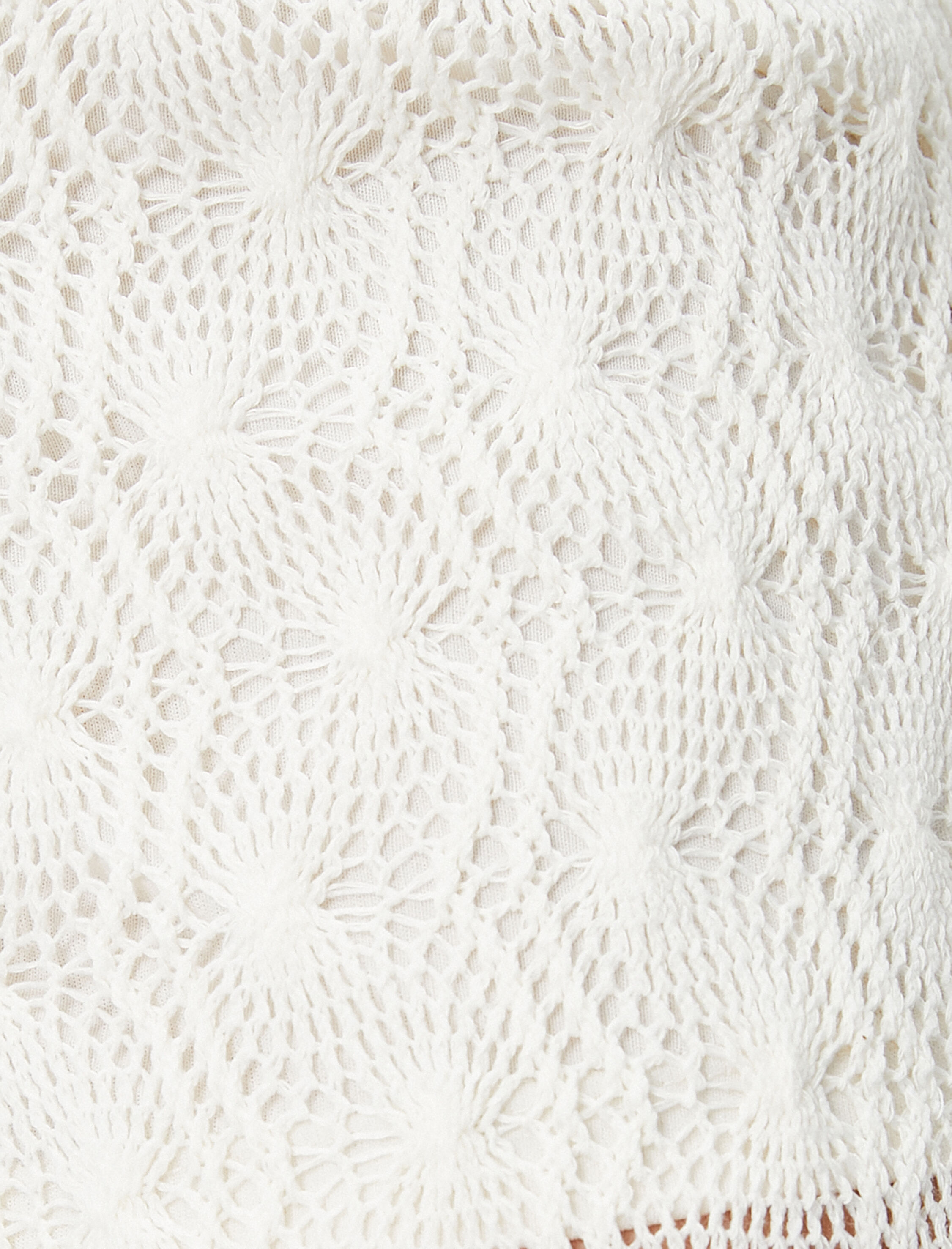   Ajurlu Kroşe İspanyol Paça Pantolon