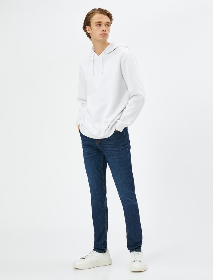  Skinny Fit Kot Pantolon - Michael Jean