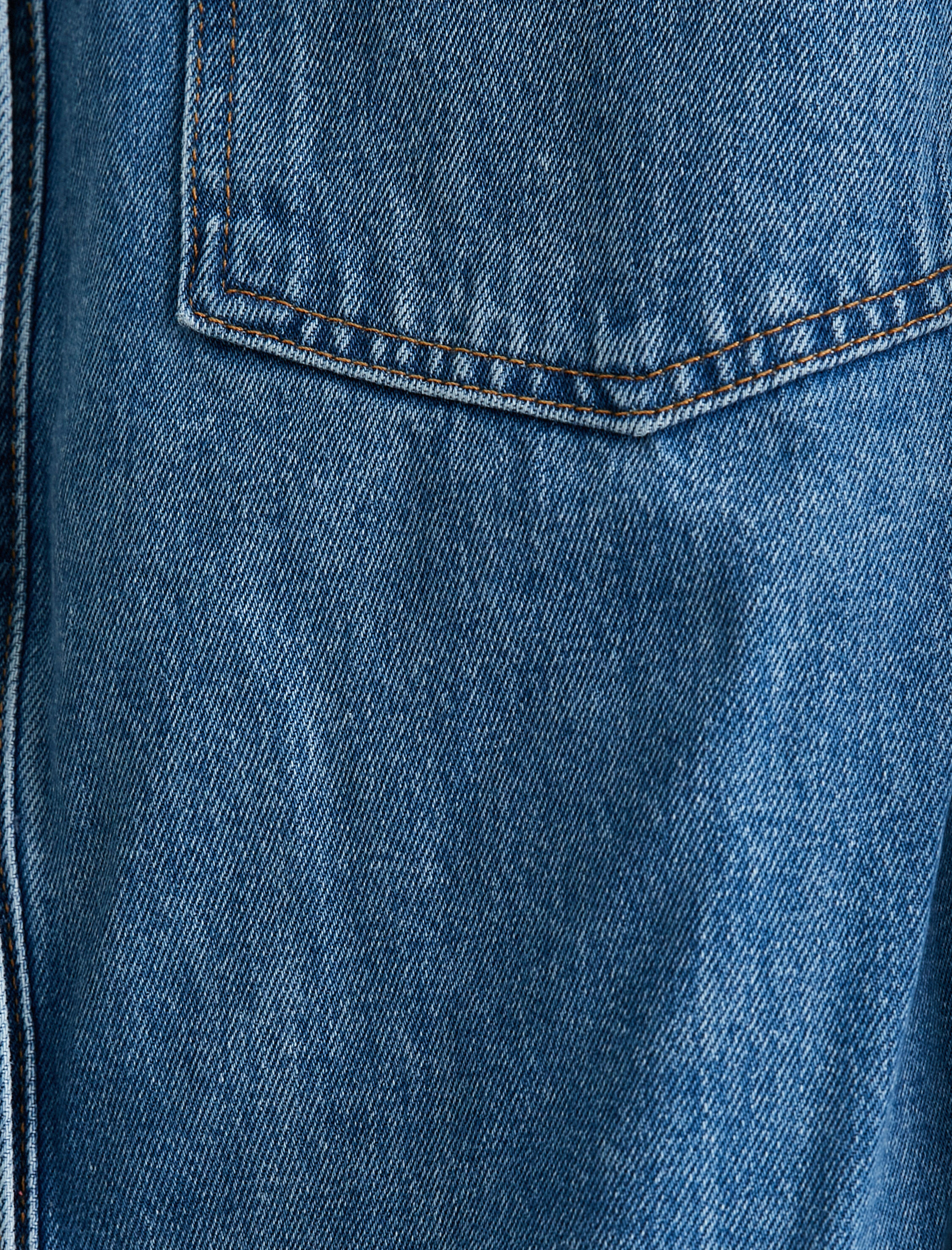 Kot Ceket Cep Detaylı Çıtçıt Kapama Pamuklu