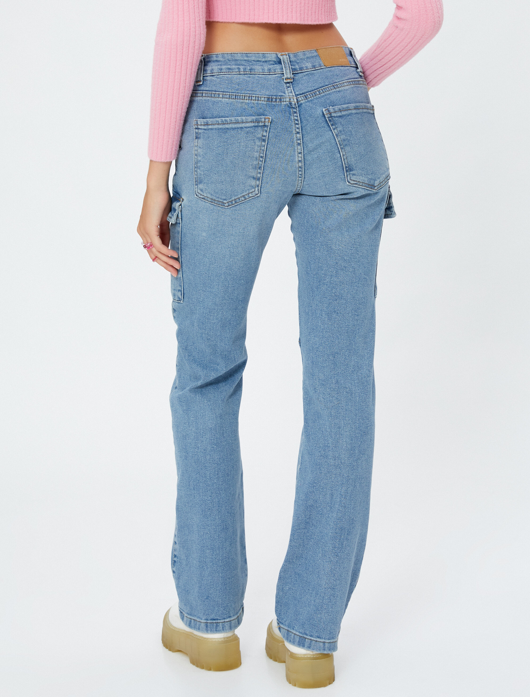   Düz Paça Straight Jean Kot Pantolon Yüksek Bel - Nora Jeans