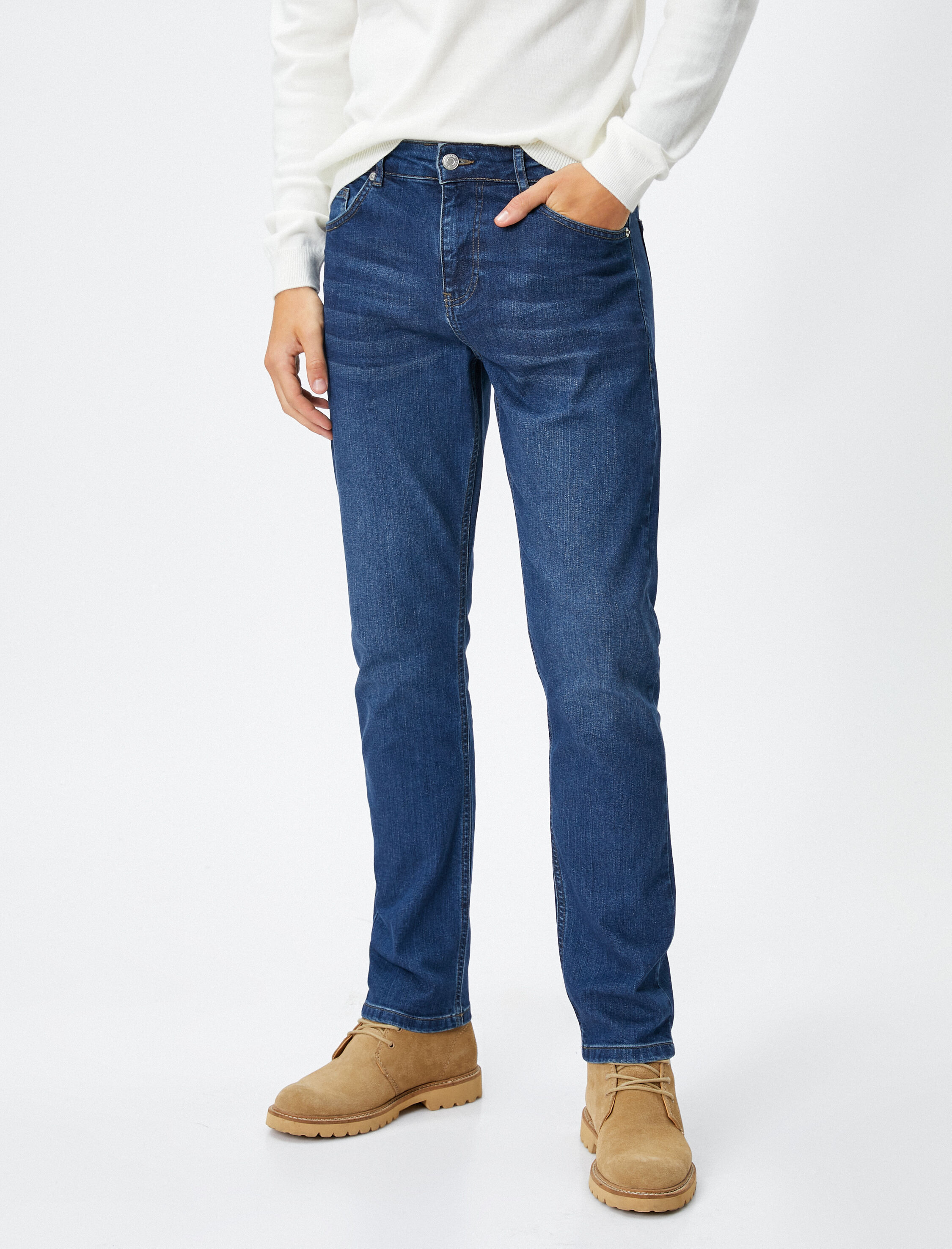   Skinny Fit Kot Pantolon - Michael Jean