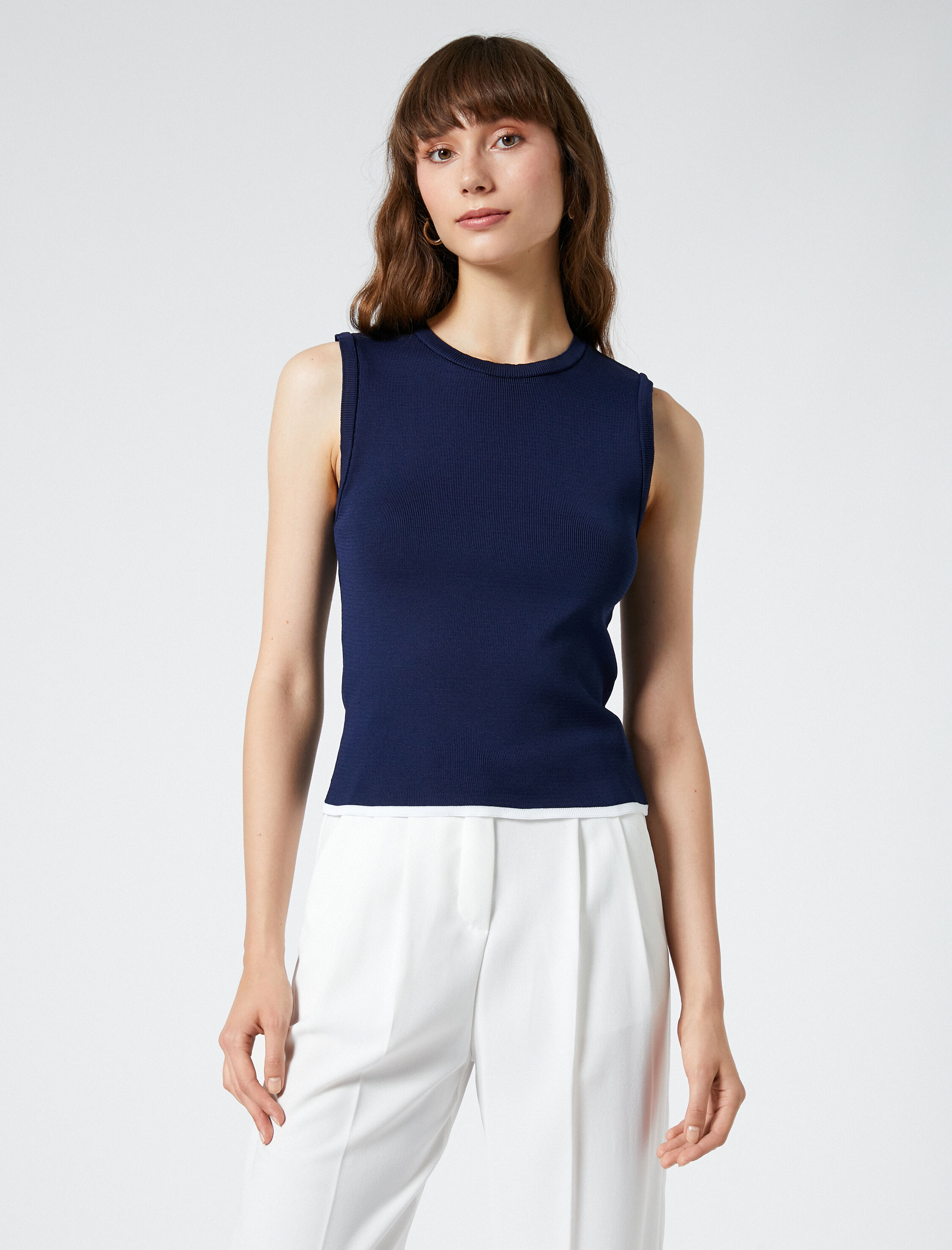   Triko Atlet Bisiklet Yaka Kolsuz Örme