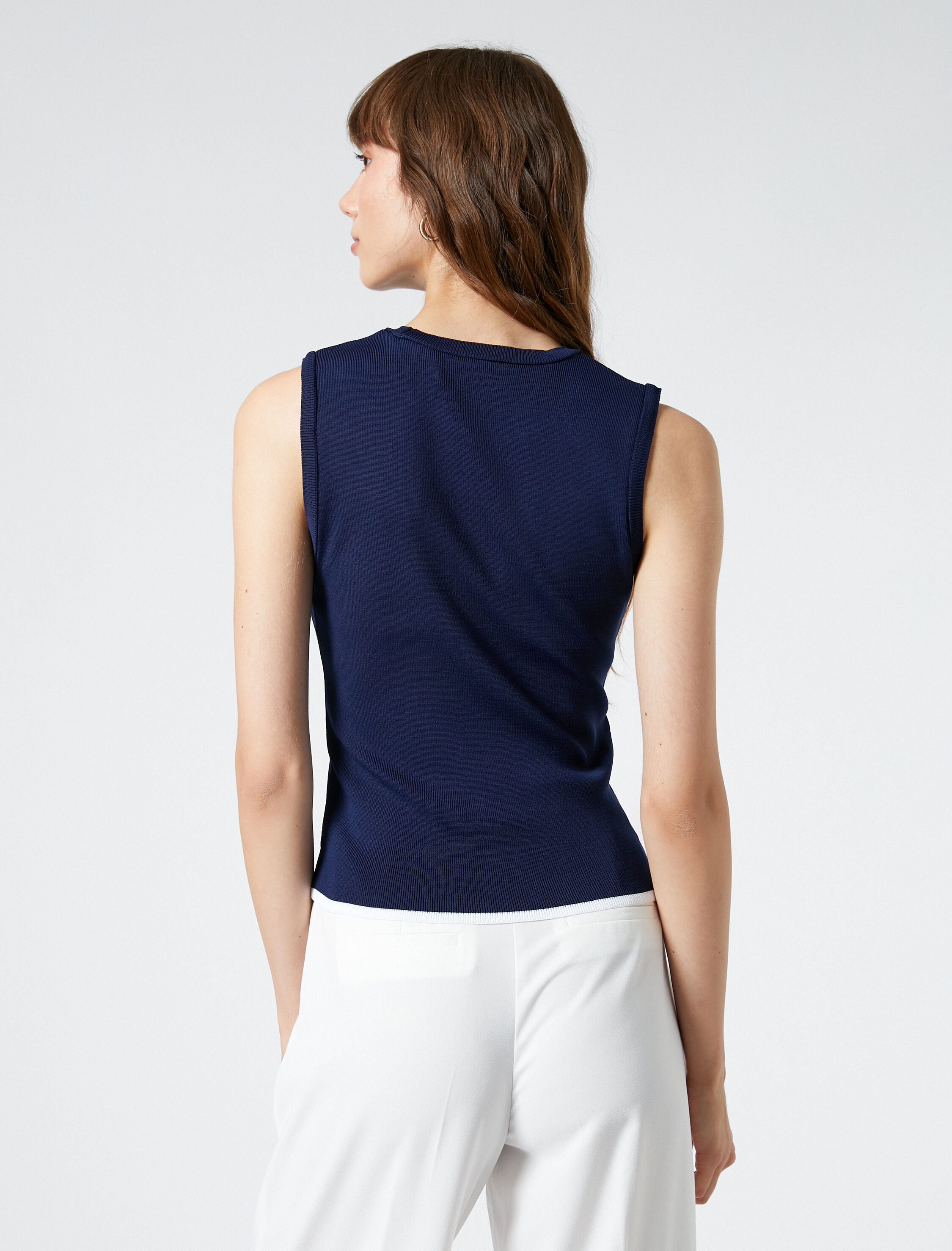   Triko Atlet Bisiklet Yaka Kolsuz Örme