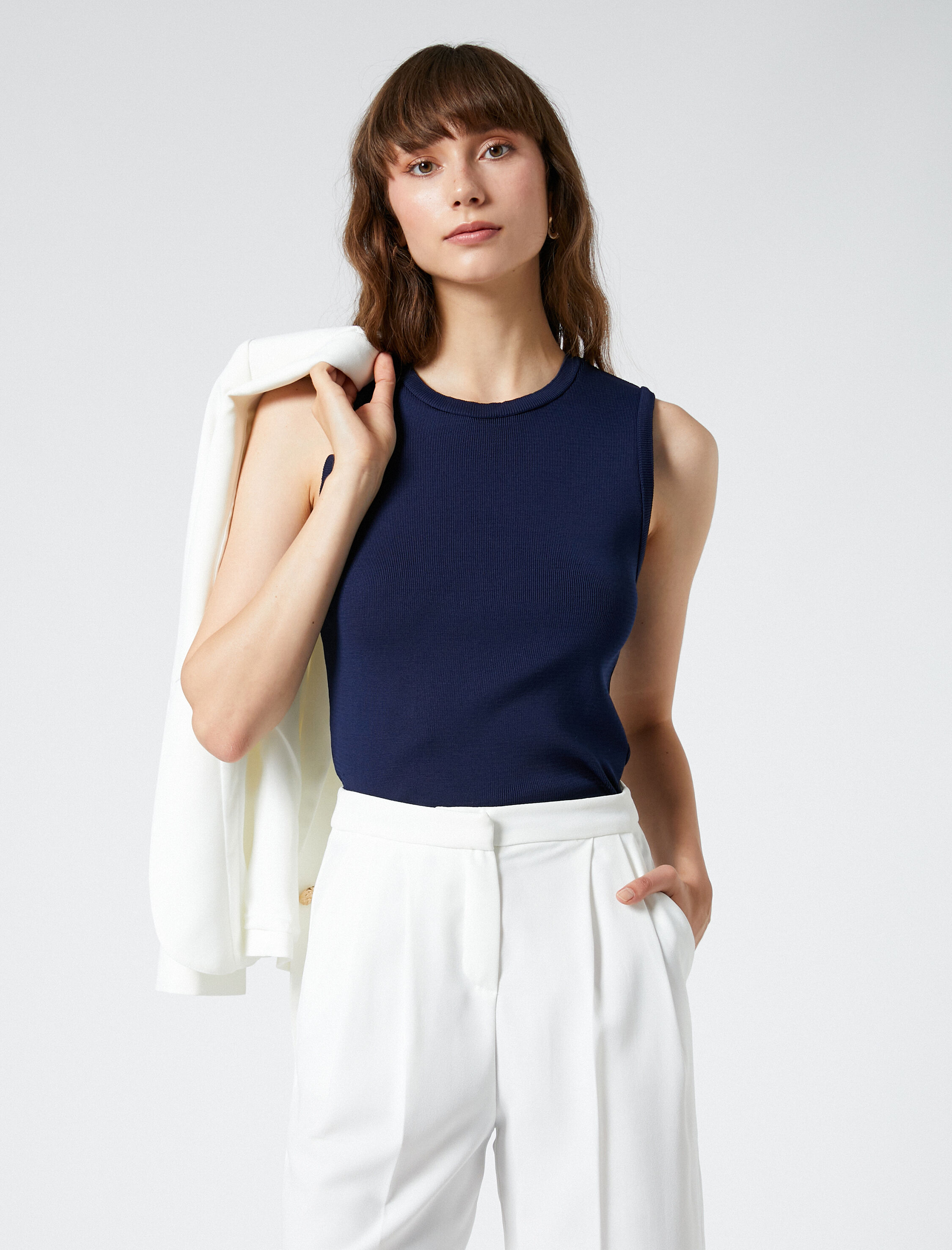   Triko Atlet Bisiklet Yaka Kolsuz Örme